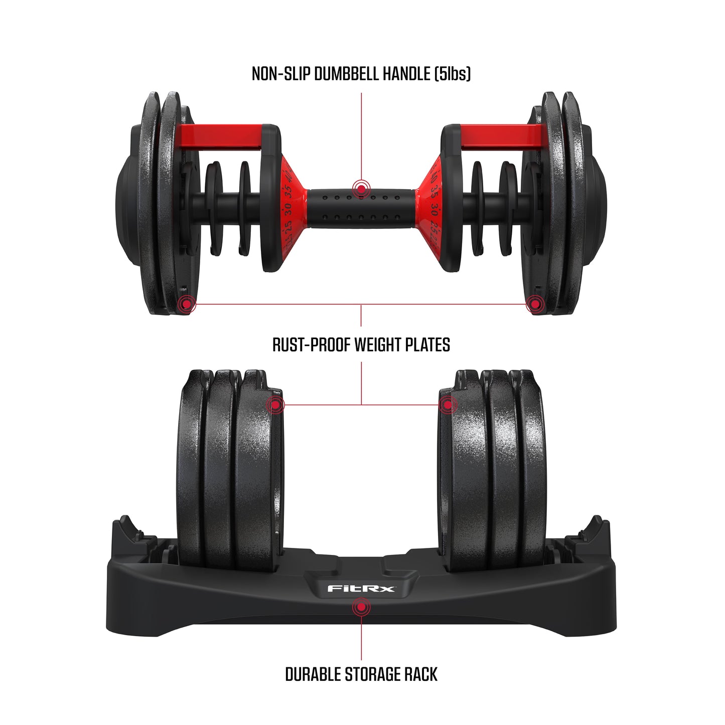 Adjustable Dumbbells, 52.5Lb Smartbell Dumbbell Set with Quick-Select Weights for Home Gym