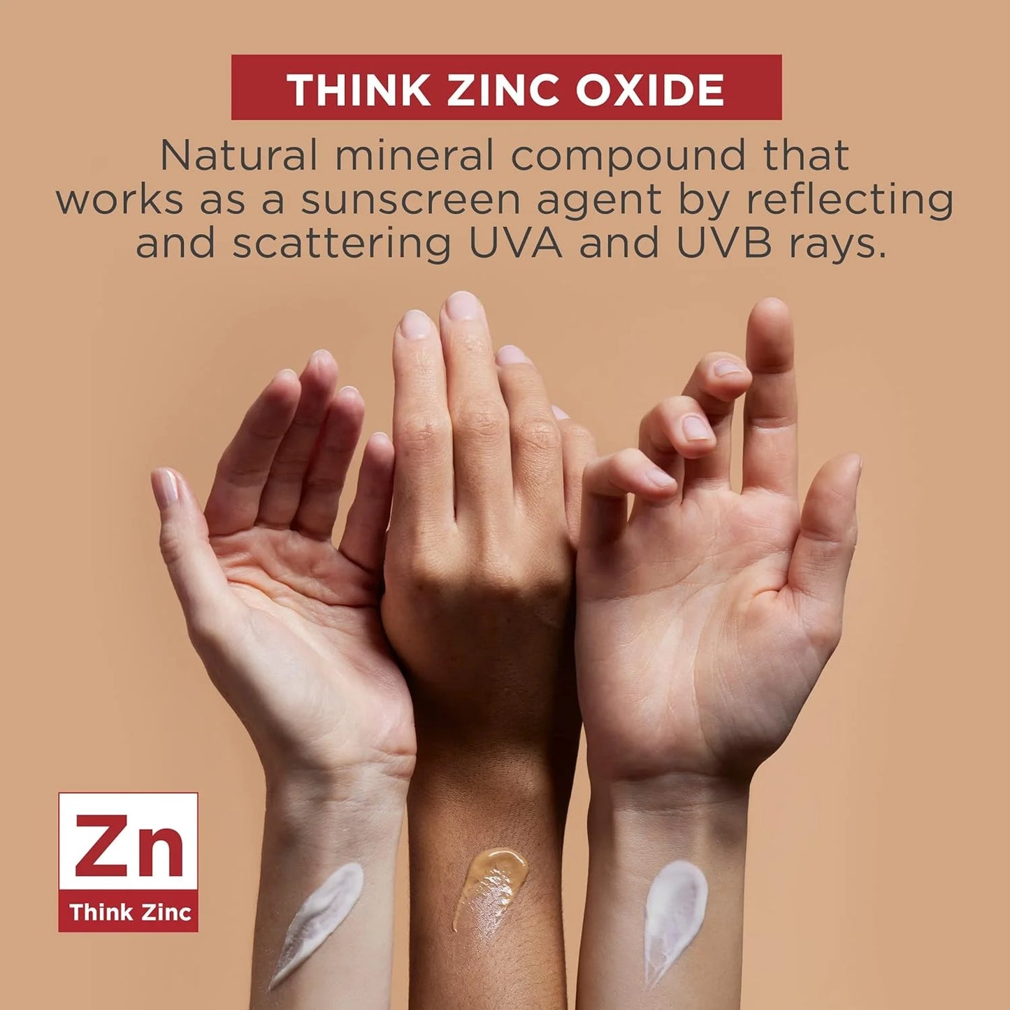 UV Physical Tinted Mineral Sunscreen for Face - SPF 41 Tinted Sunscreen for Face, 100% Mineral, 3.0 Oz Tube