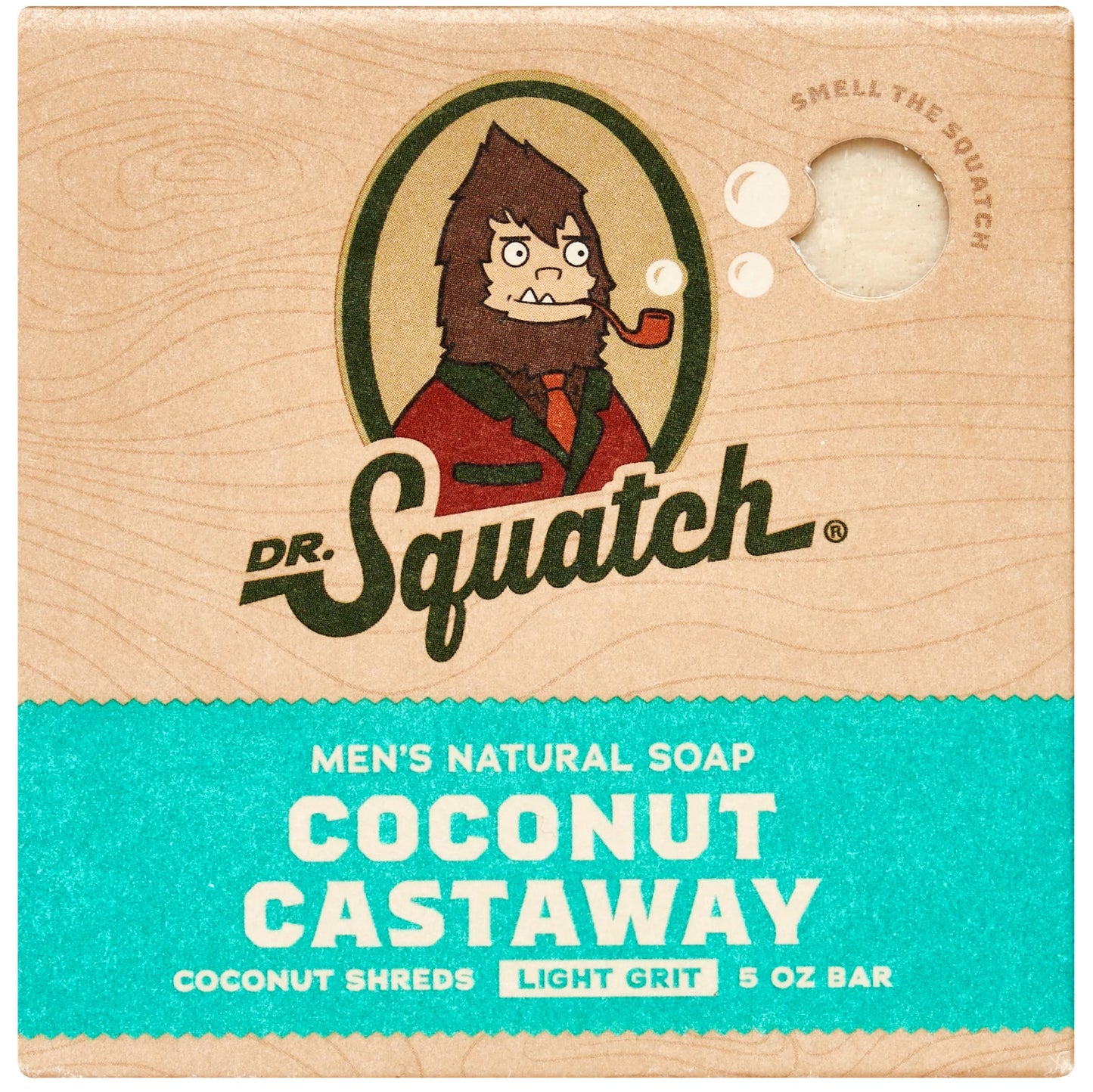 (3 Pack) Coconut Castaway Natural Bar Soap for Men, 5 Oz