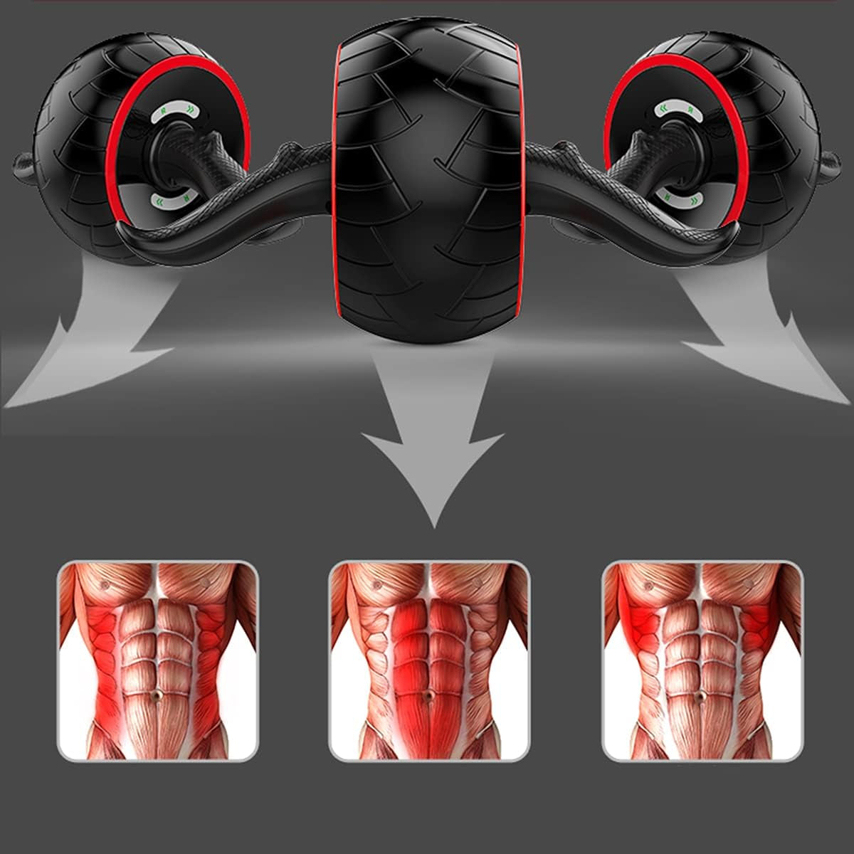 Ab Roller Wheel-Abs Workout Equipment for Abdominal Core Exercise at Home,Gym