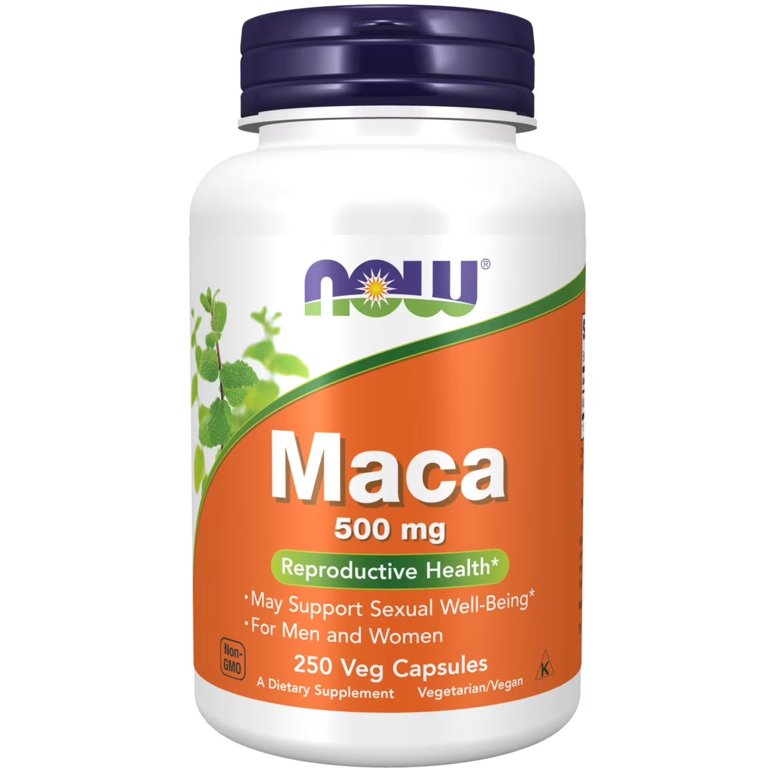 Supplements, Maca (Lepidium Meyenii) 500 Mg, for Men and Women, 250 Veg Capsules