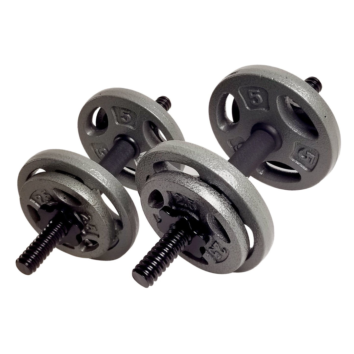 Barbell, 10 Lb Standard 1" Weight Plate Set, (2.5 Lb X 4)