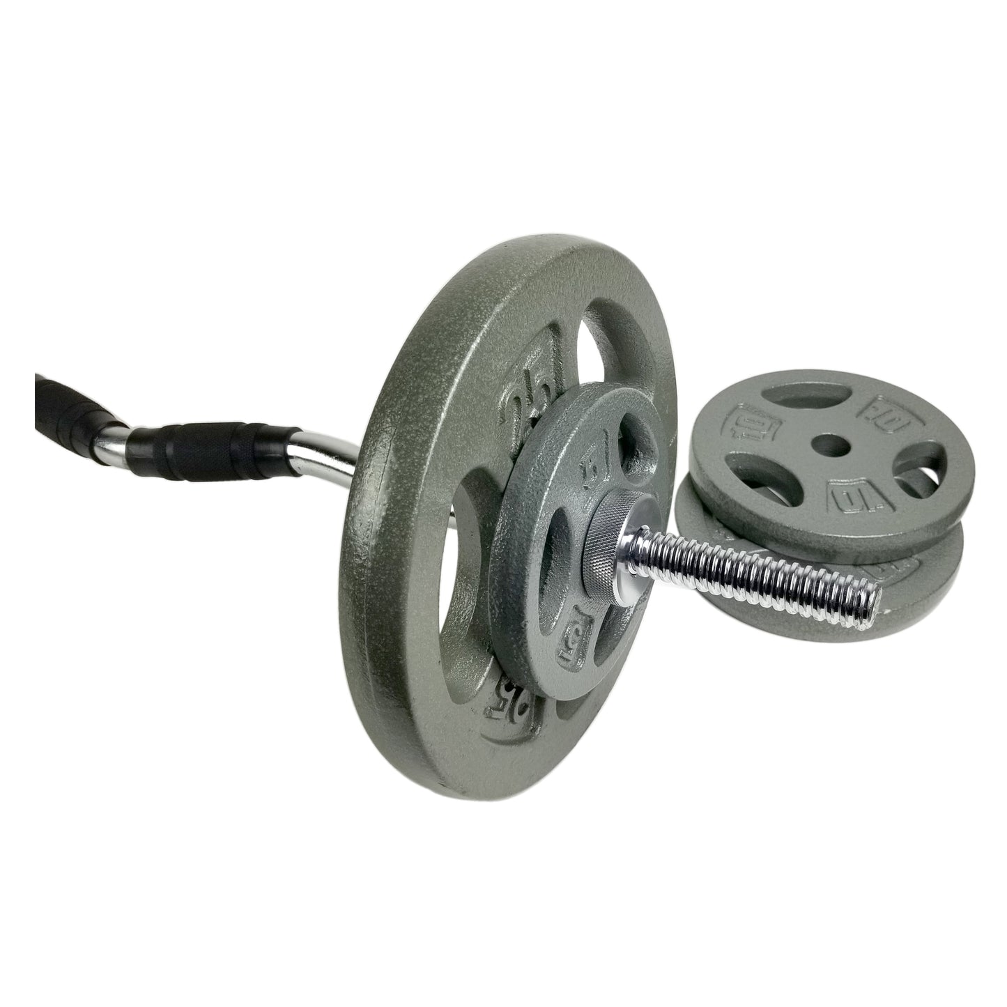 , 25 Lb Standard Weight Lifting Grip Plate, Pair