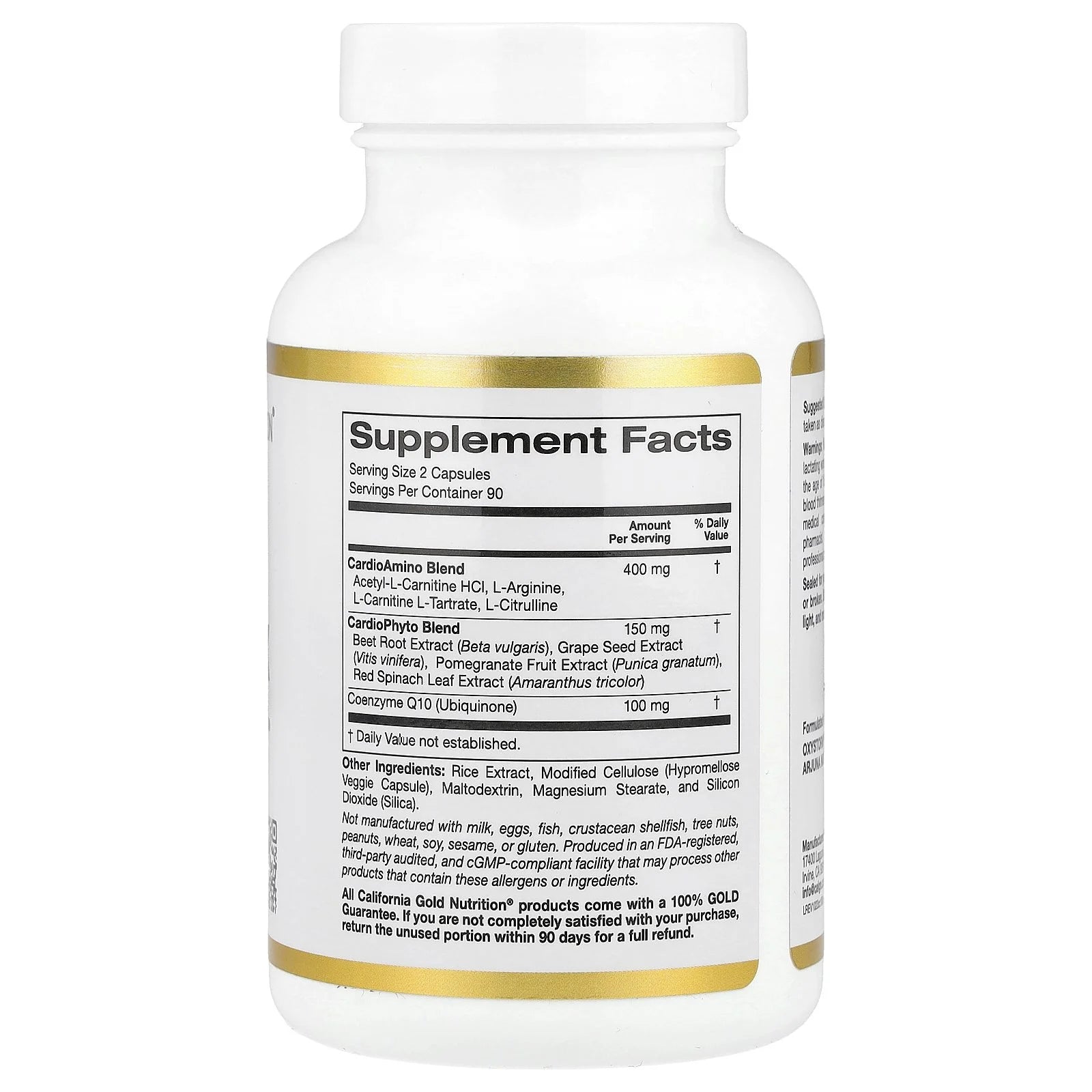 Cardio Complex with Cardioamino Blend, Cardiophyto Blend and Coenzyme Q10, 180 Veggie Capsules