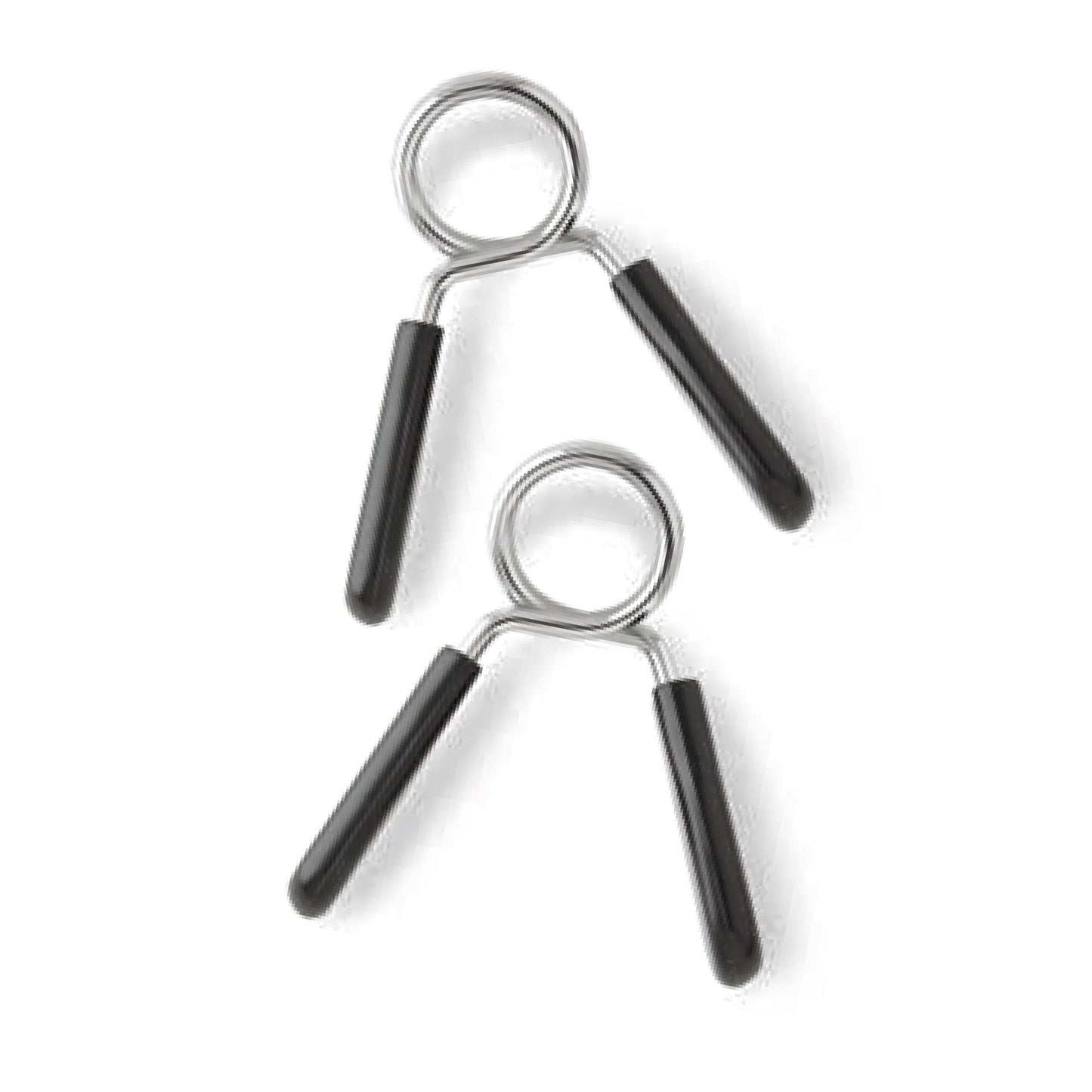 Standard Chrome Spring Clip Collars (Fits 1In Bars)