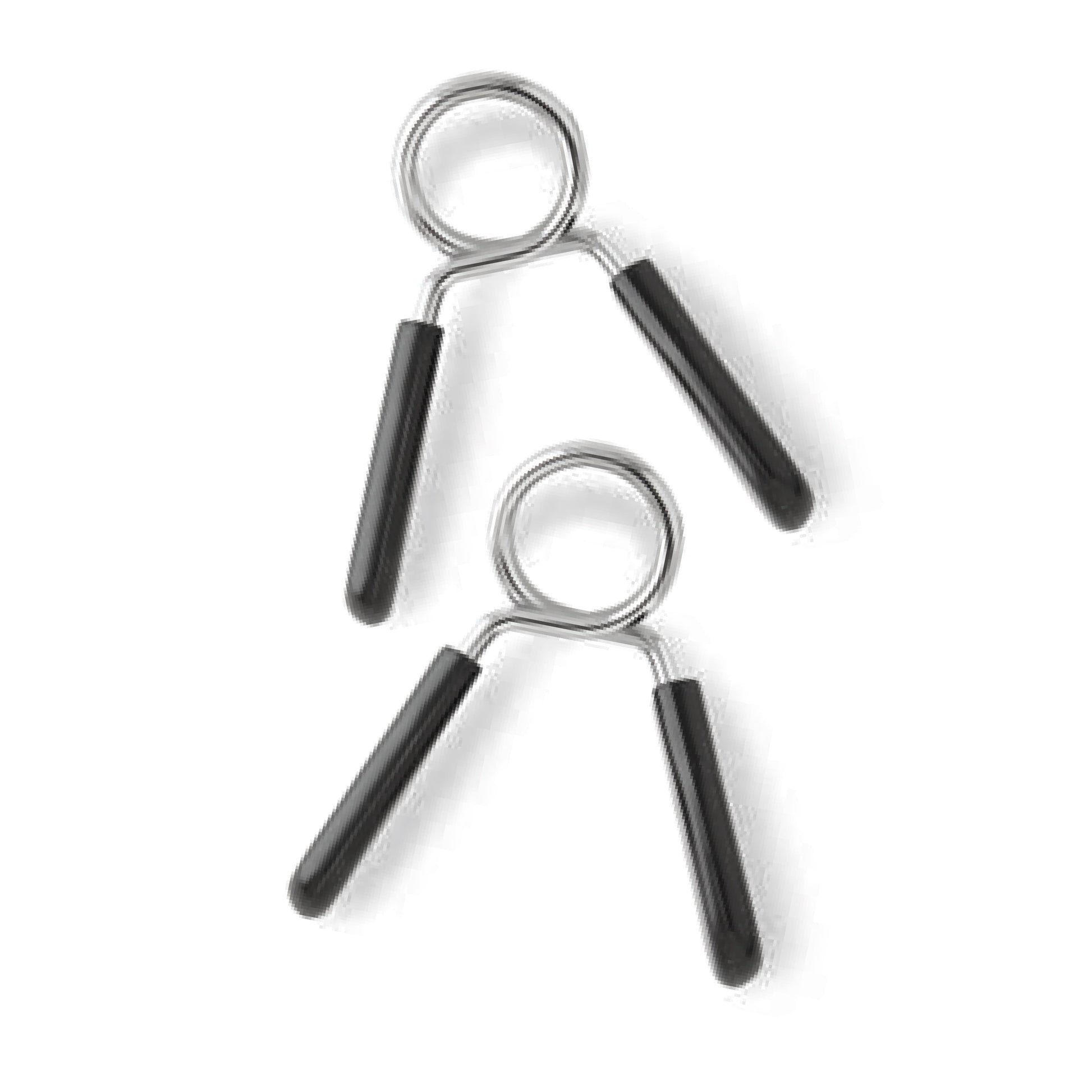 Standard Chrome Spring Clip Collars (Fits 1In Bars)