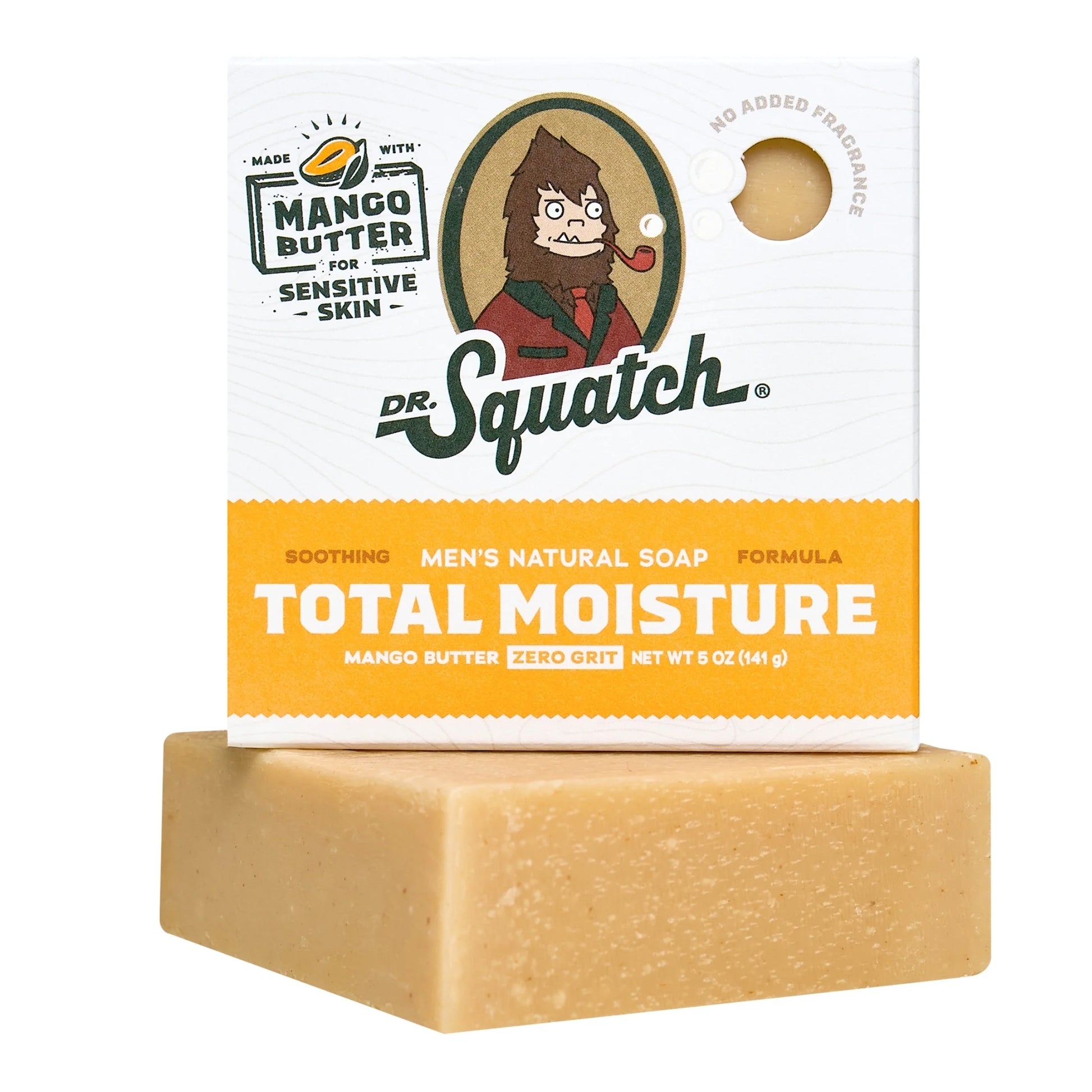 Mango Butter Total Moisture Natural Bar Soap for Men, 5 Oz
