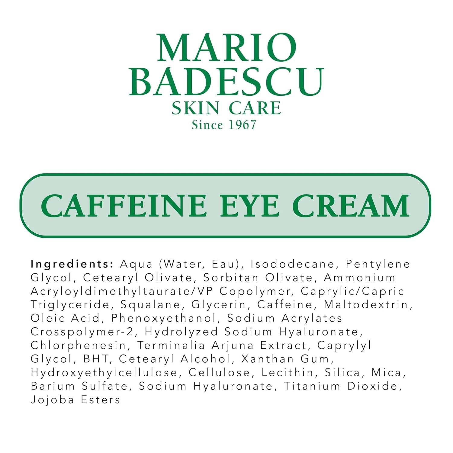 Eye Cream for Dark Circles and Puffiness – Hyaluronic, Caffeine or Glycolic – Hydrating, Firming and anti Aging Overnight under Eye Care Treatment for Fine Lines and Wrinkles