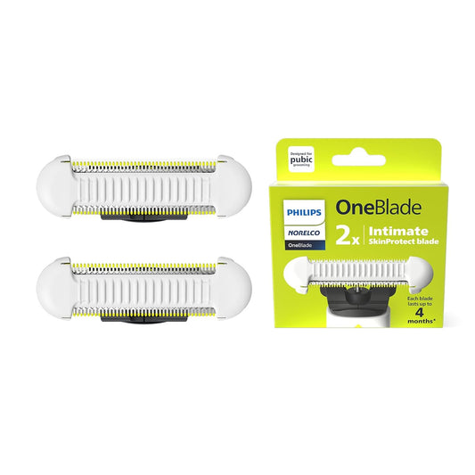 Oneblade Skin Protect Replacement Blade, for Oneblade Electric Shaver and Trimmer, Durable Stainless Steel, Trim and Shave with Extra Skin Protection, 2 Count, QP229/80
