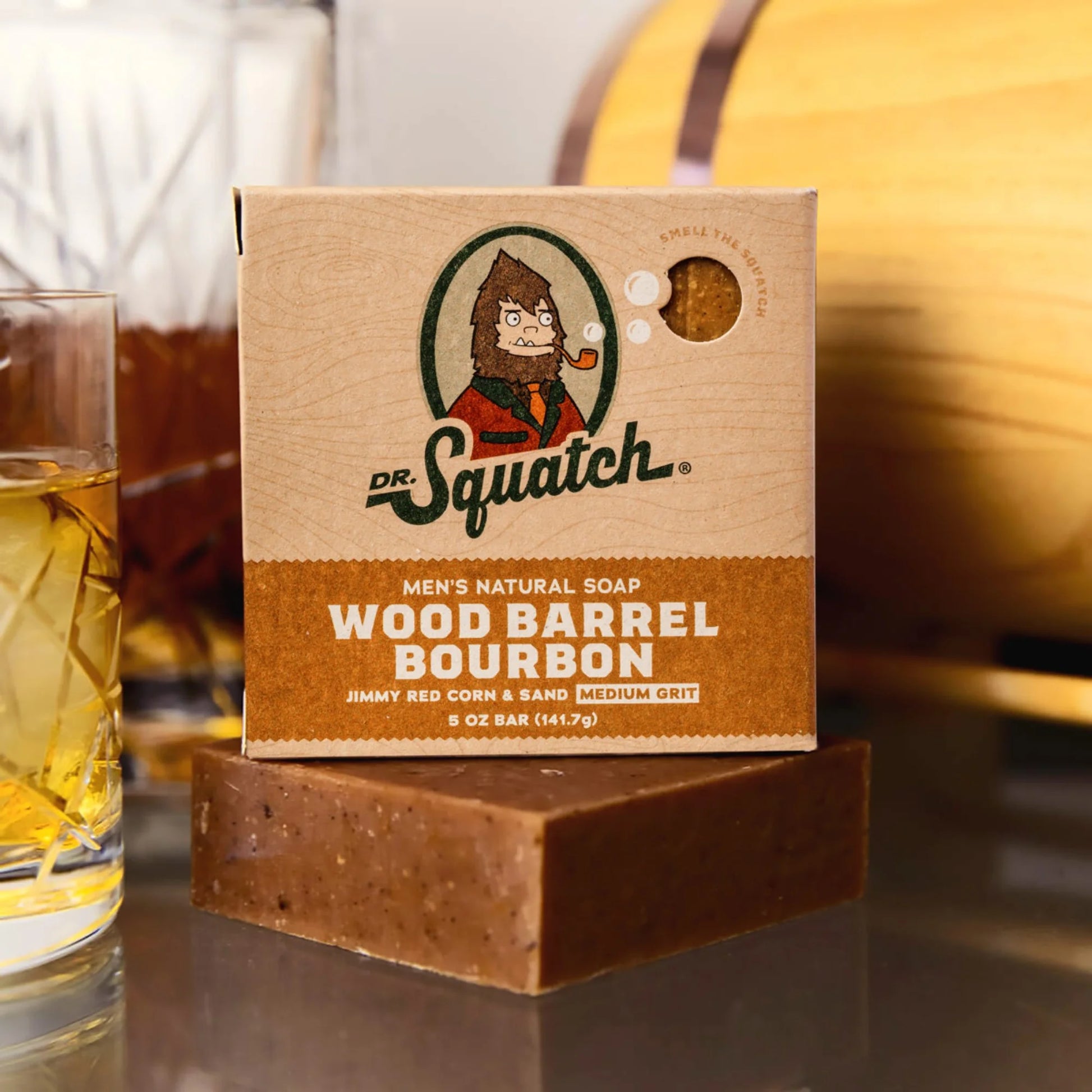 Men'S Soap Variety 4 Pack - Men'S Natural Bar Soap - Pine Tar, Wood Barrel Bourbon, Cold Brew Cleanse, Bay Rum