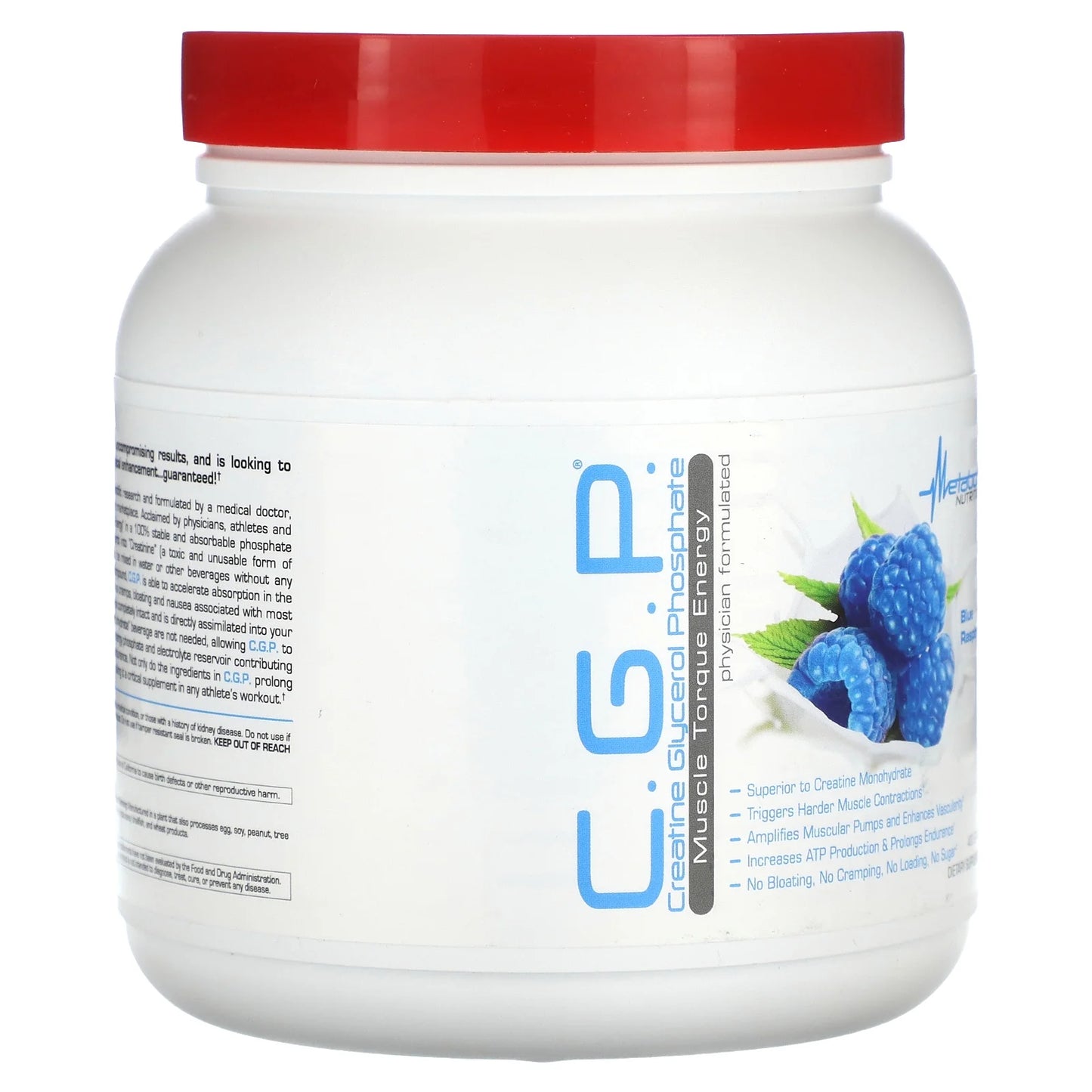 C.G.P., Blue Raspberry, 400 G
