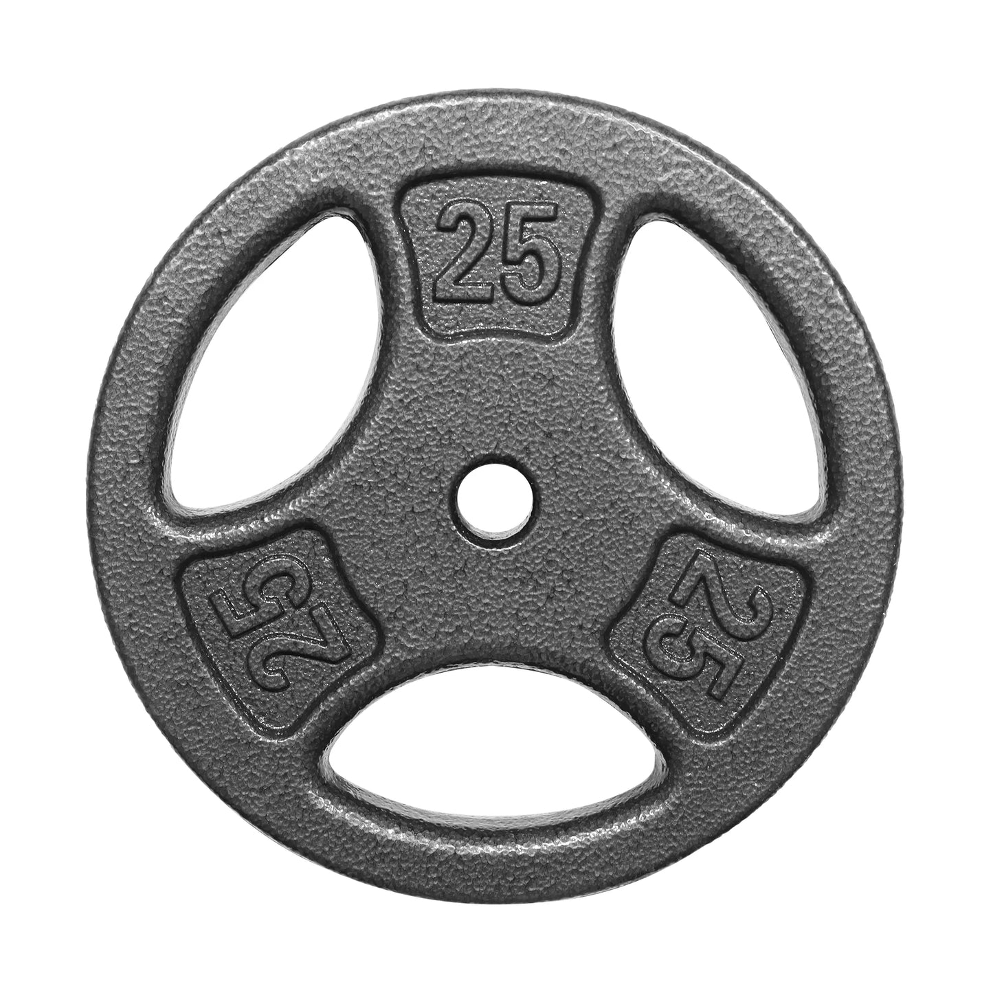 (3 Pack)  50LB Cast Iron Standard Weight Plate Set, 2X25Lb,1-Inch Holes Fit Standard Sized Bar