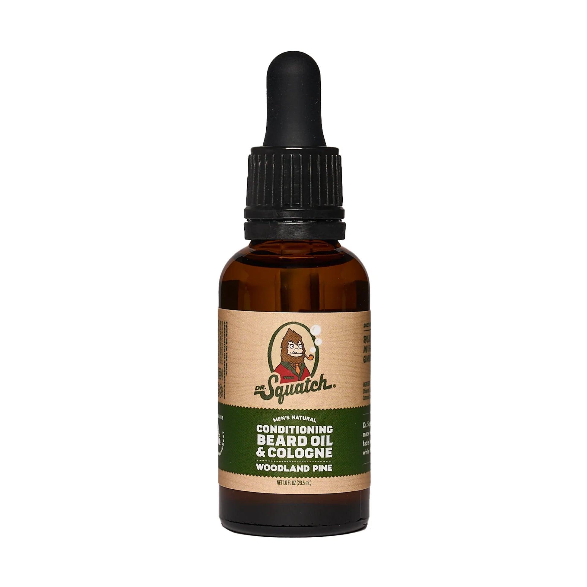 Woodland Pine Natural Conditioning Beard Oil & Cologne for Men, 1 Fl Oz