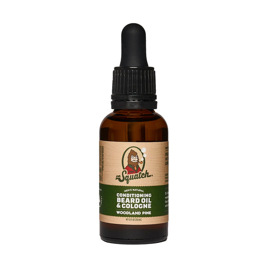 Woodland Pine Natural Conditioning Beard Oil & Cologne for Men, 1 Fl Oz