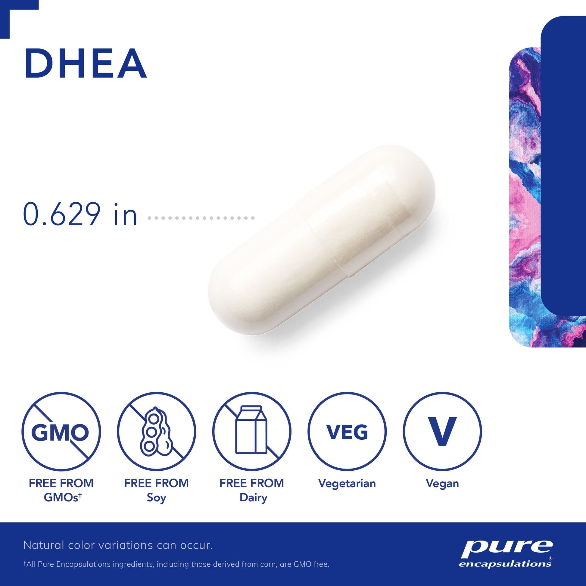 DHEA 25 Mg - Supplement for Immune Support, Hormone Balance, Metabolism Support, and Energy Levels* - with Micronized DHEA - 180 Capsules
