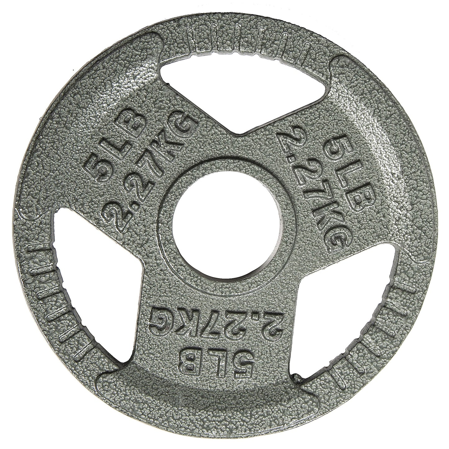 20Lb 2-Inch Olympic Cast Iron Weight Plate, Durable, Rust-Resistant Strength Training Plates for Weightlifting, Crossfit, and Home Gym Workouts