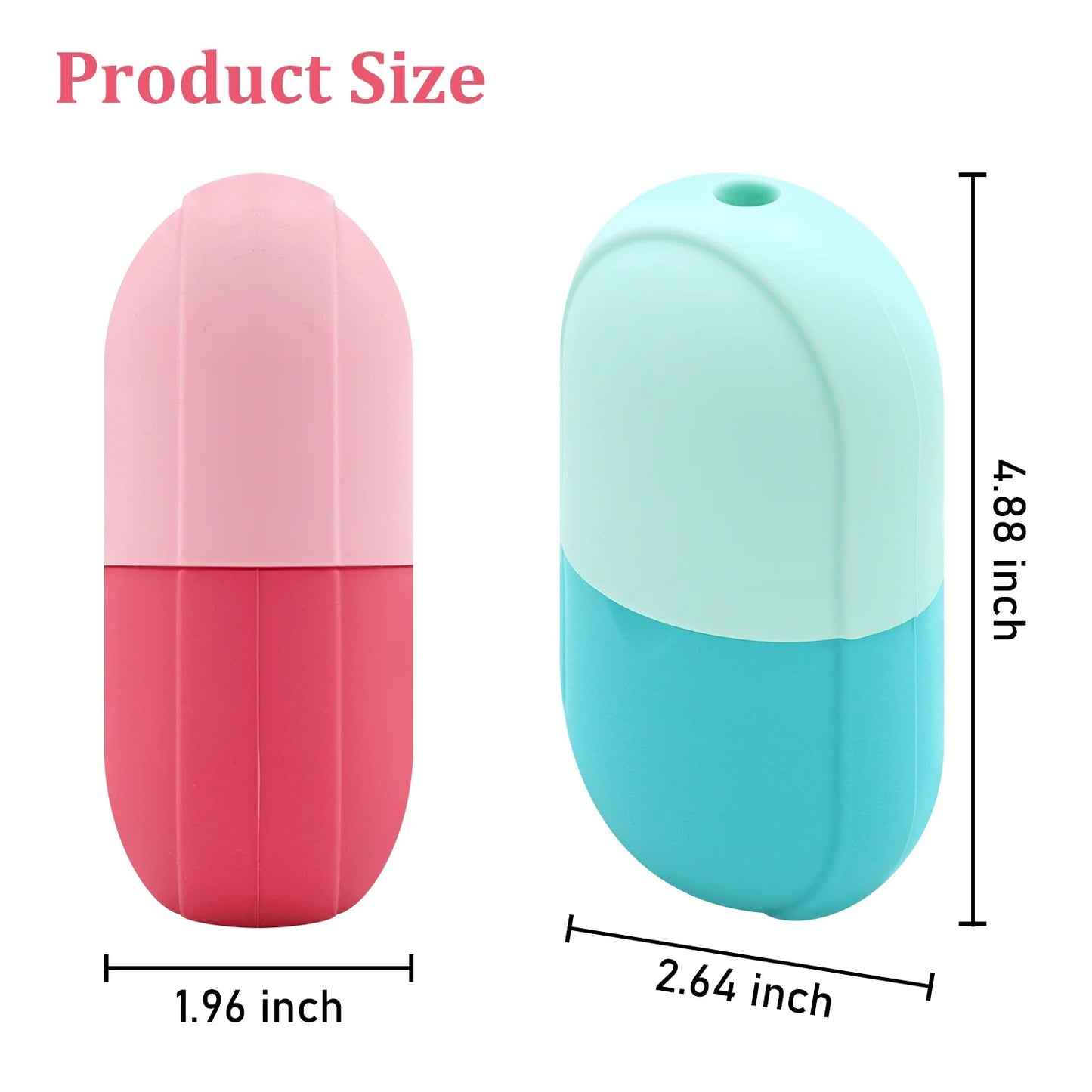 Ice Roller for Face,  Ice Face Roller for Eyes, Guasha,Diy Silicone Ice Mold for Face Massager, Facial Beauty Ice Roller Skin Care Tools,Roller for Face&Eyes,Remove Fine Lines(Black)