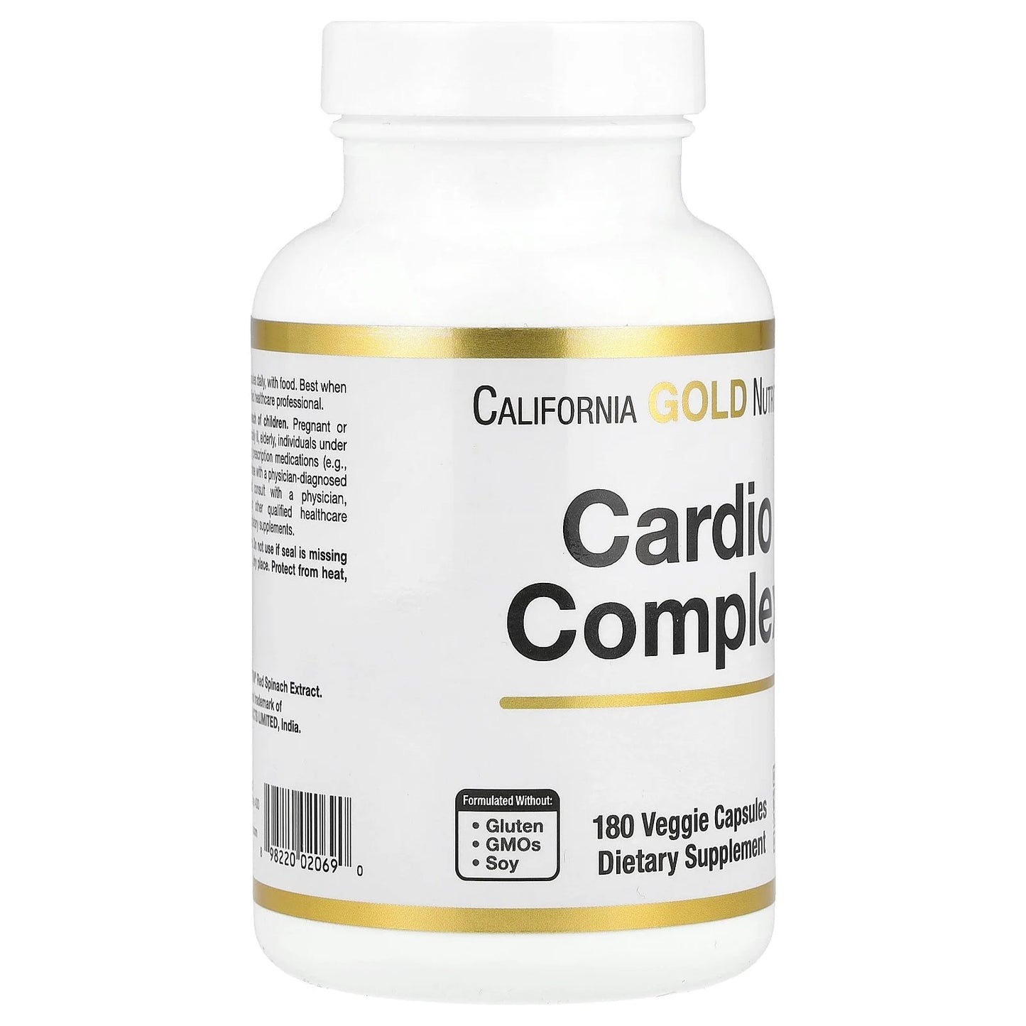 Cardio Complex with Cardioamino Blend, Cardiophyto Blend and Coenzyme Q10, 180 Veggie Capsules