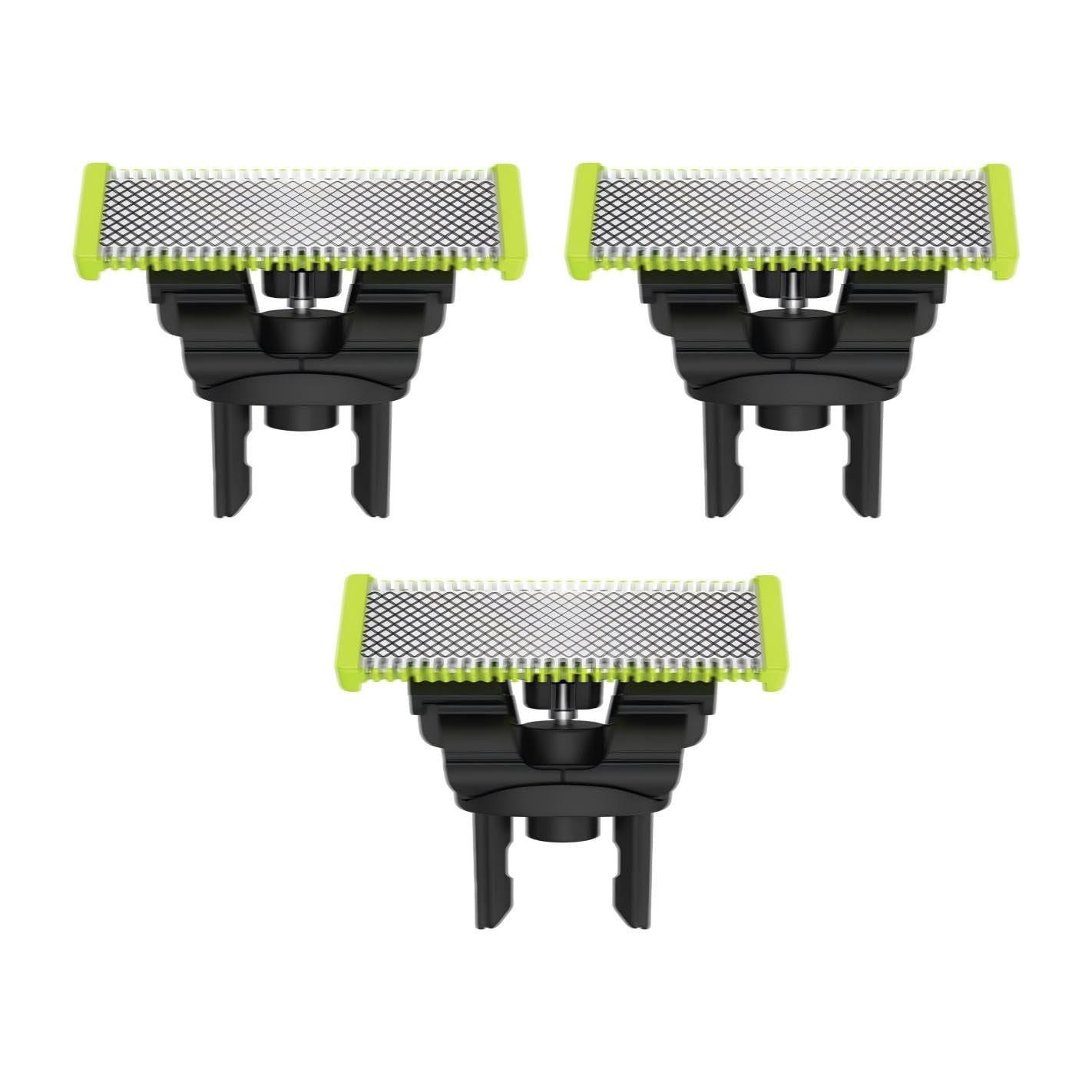 Replacement Heads Compatible with One - Blades QP2515 QP2520 QP2834 QP6520 QP210/80, Replacement Blades  3-Counts