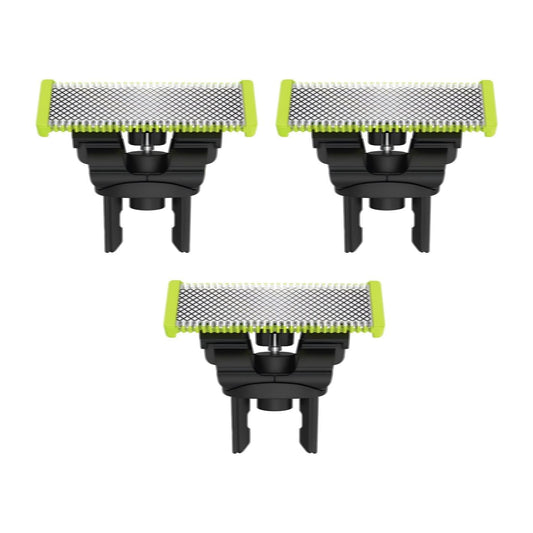 Replacement Heads Compatible with One - Blades QP2515 QP2520 QP2834 QP6520 QP210/80, Replacement Blades  3-Counts
