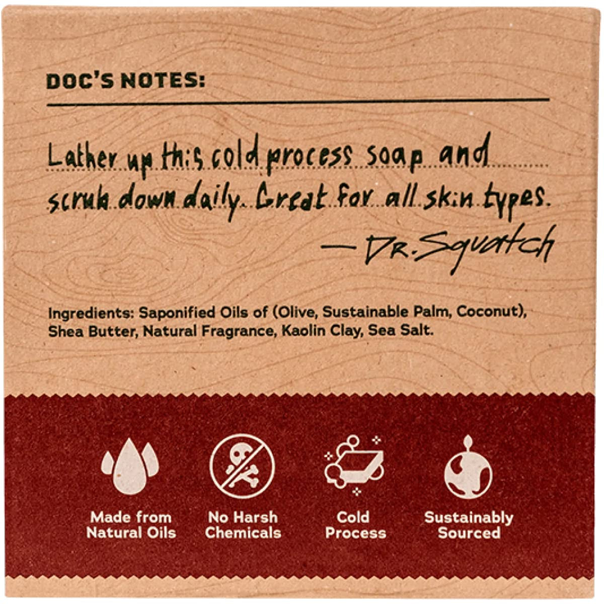 All Natural Bar Soap for Men with Zero Grit, Bay Rum