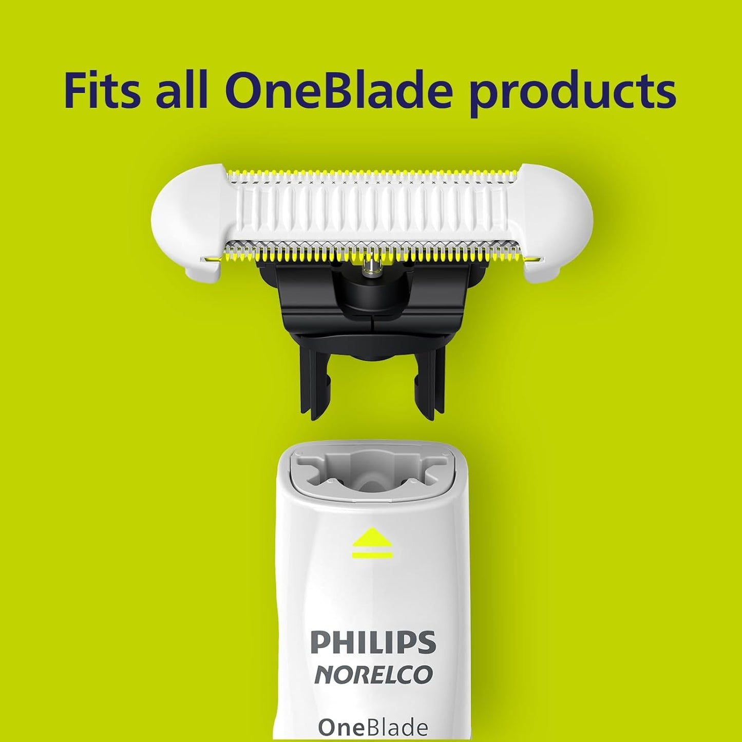 Oneblade Skin Protect Replacement Blade, for Oneblade Electric Shaver and Trimmer, Durable Stainless Steel, Trim and Shave with Extra Skin Protection, 2 Count, QP229/80