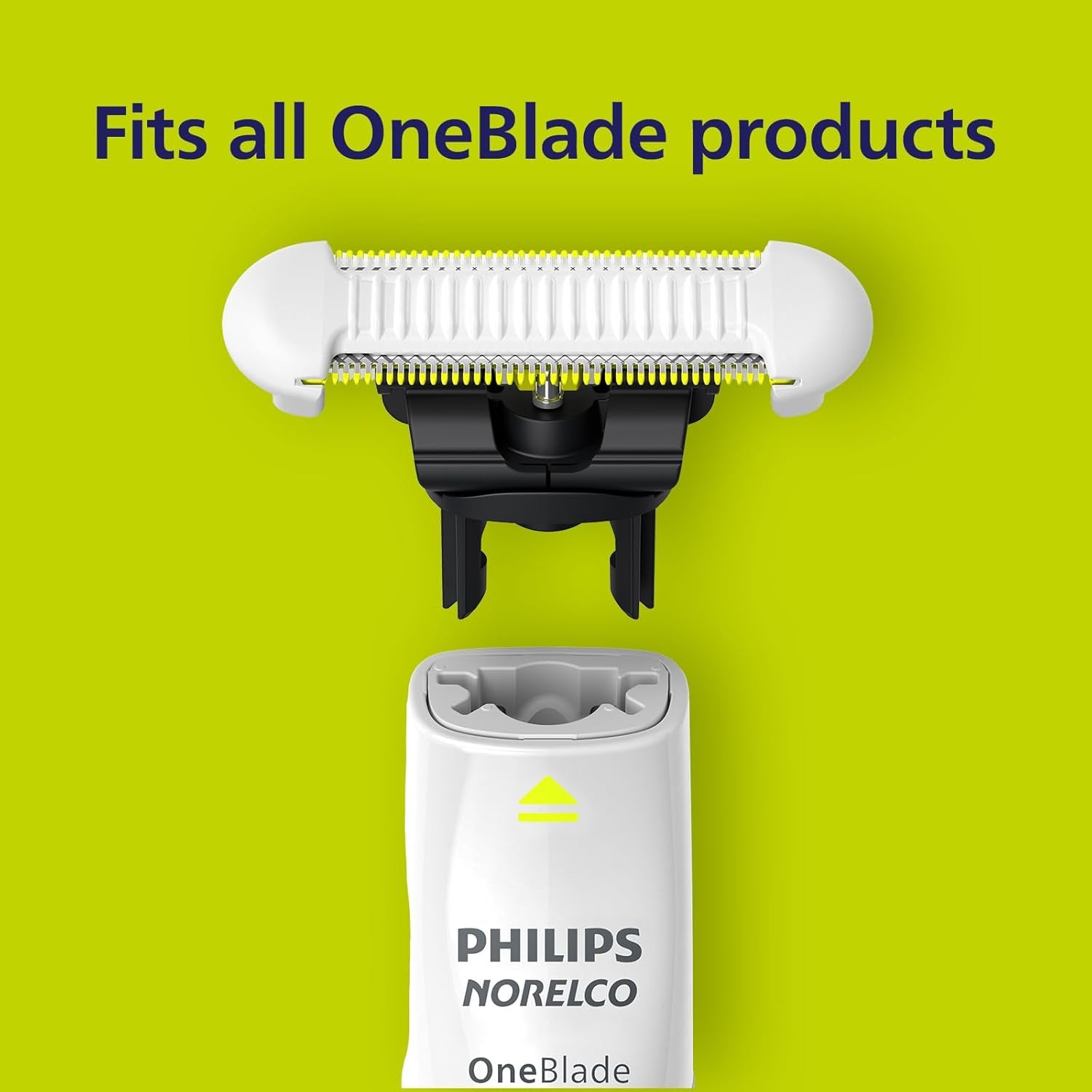 Oneblade Skin Protect Replacement Blade, for Oneblade Electric Shaver and Trimmer, Durable Stainless Steel, Trim and Shave with Extra Skin Protection, 2 Count, QP229/80