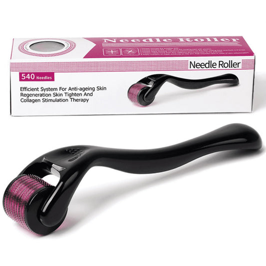 0.5Mm Hair Growth & Beard Needling Roller - 1-Piece Derma Roller