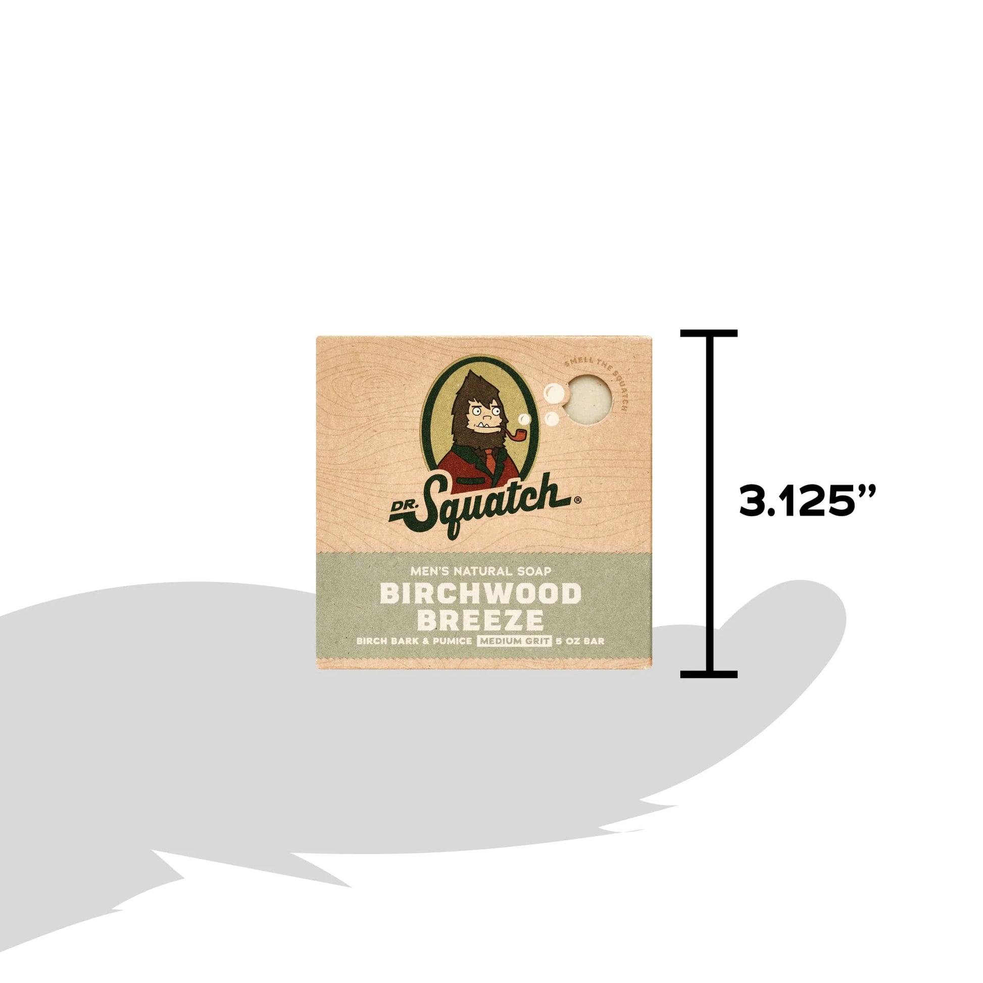 Birchwood Breeze Natural Bar Soap for Men, 5 Oz