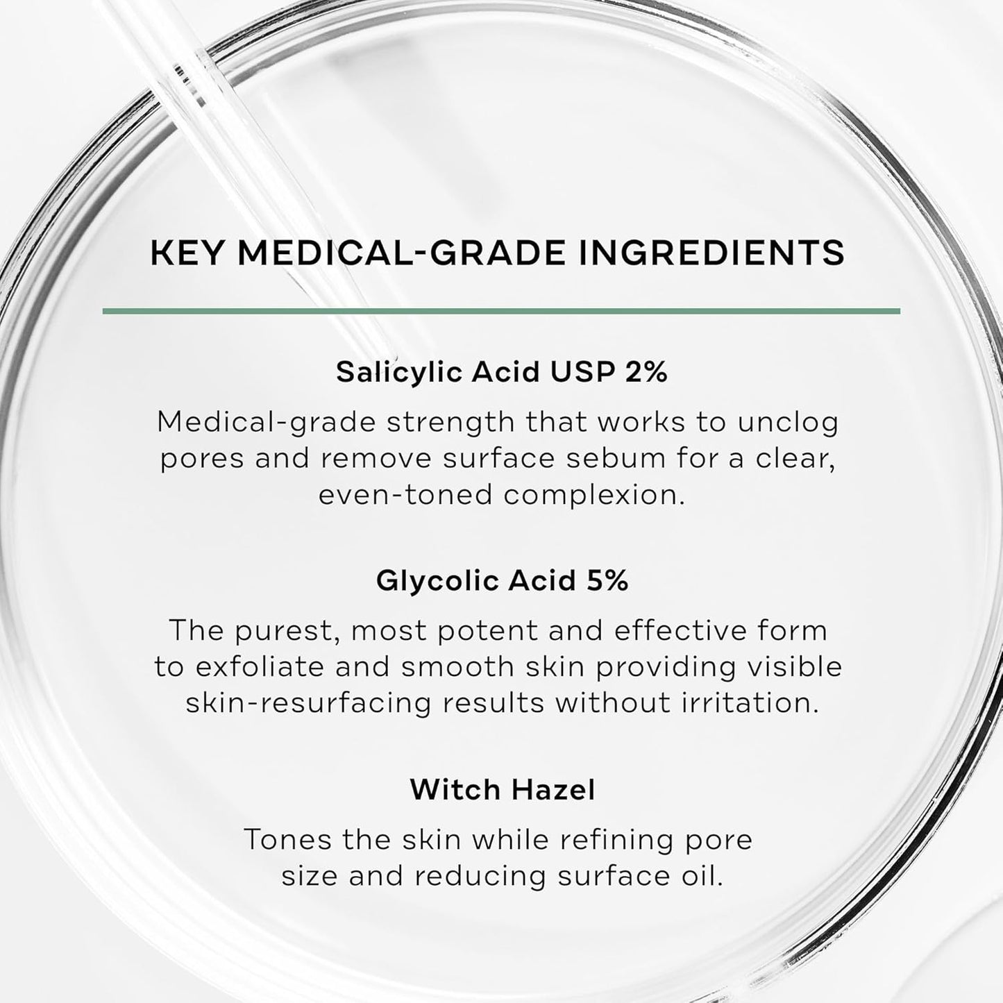 Gly-Sal Clarifying Acne Pads, 60 Count, Medical-Grade Glycolic Acid & 2% Salicylic Acid Exfoliating Pads for Acne-Prone Skin, Help Clear Blemishes & Refine Pores, Non-Oily