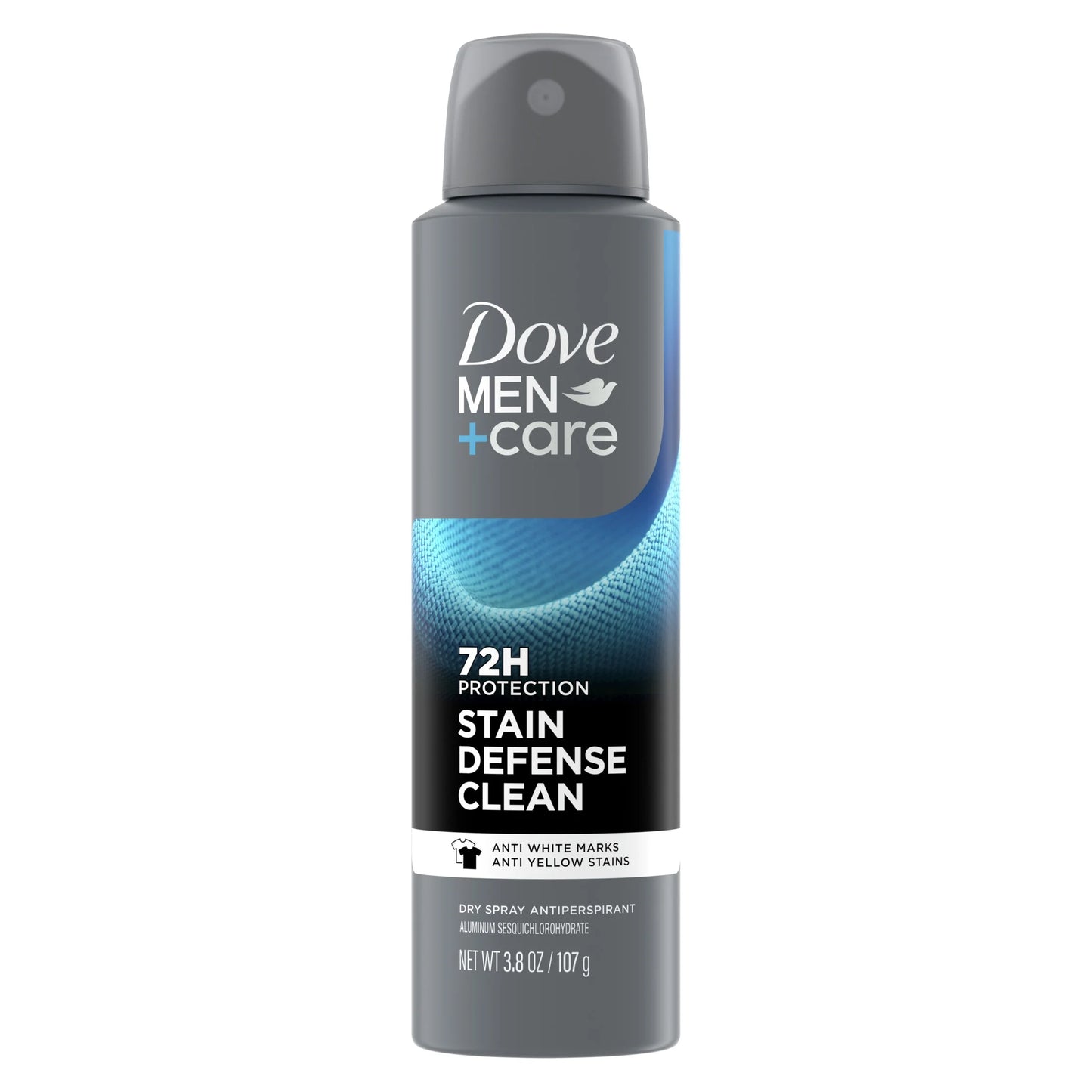 Antiperspirant Deodorant Spray for Men Stain Defense Clean, 3.8 Oz 2 Count