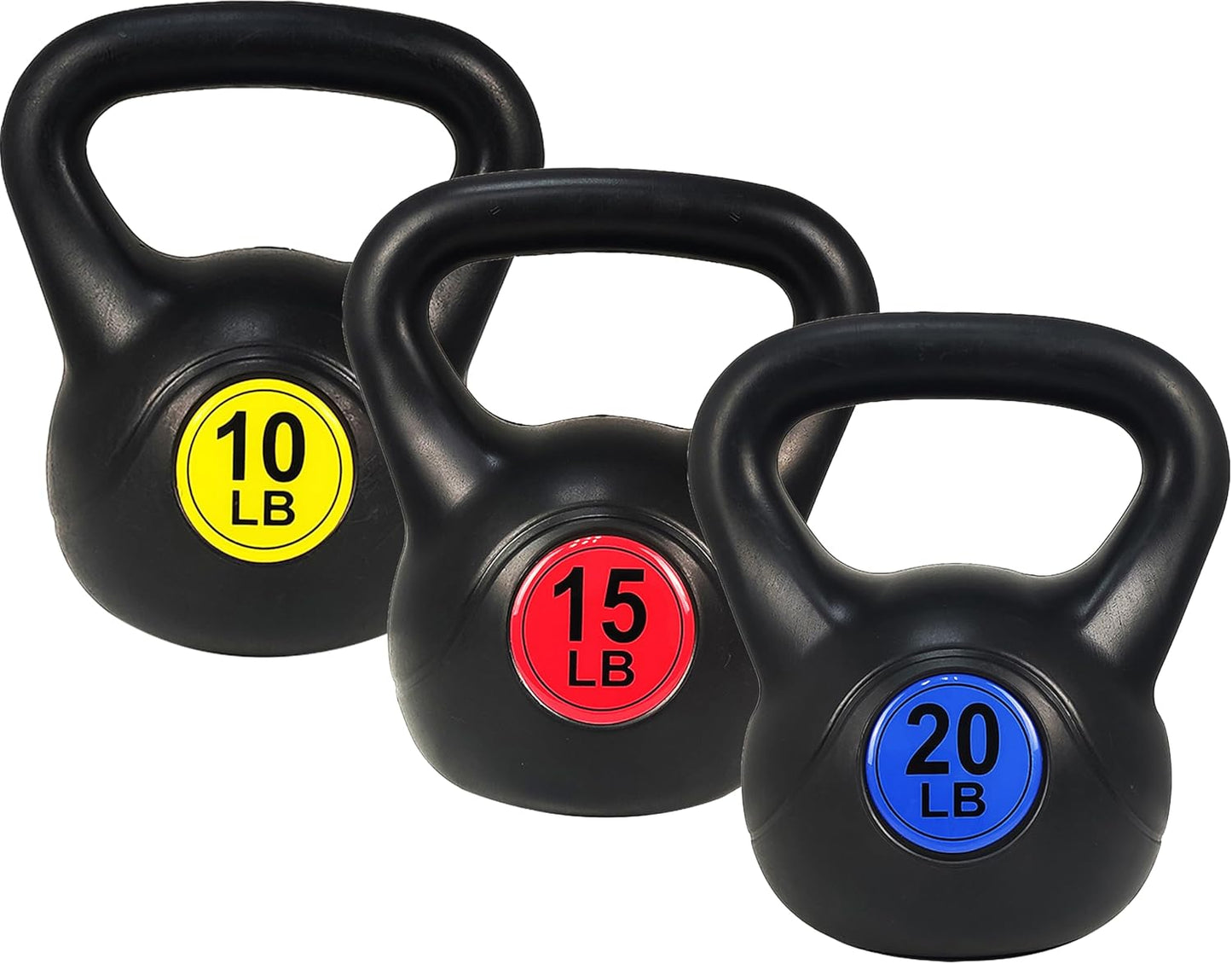 Wide Grip Kettlebell Weight Set