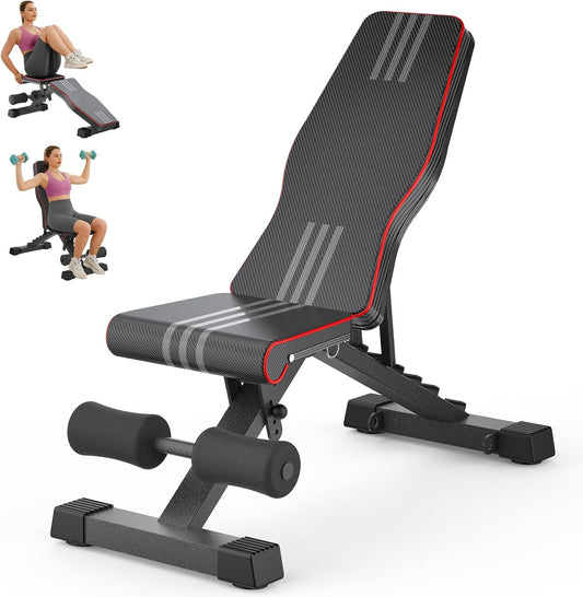 Adjustable Foldable Workout Bench