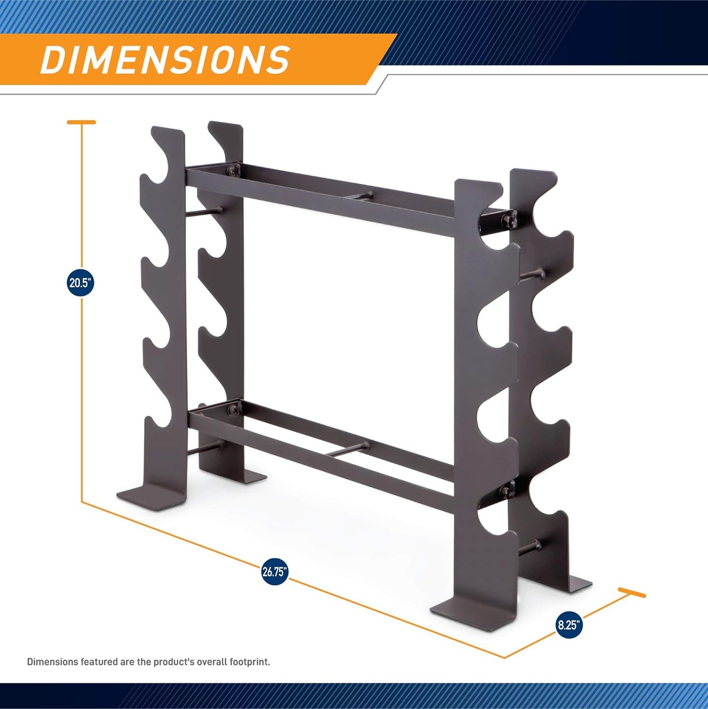 Weight Storage Organizer Racks for Dumbbells, Kettlebells, Weight Plates