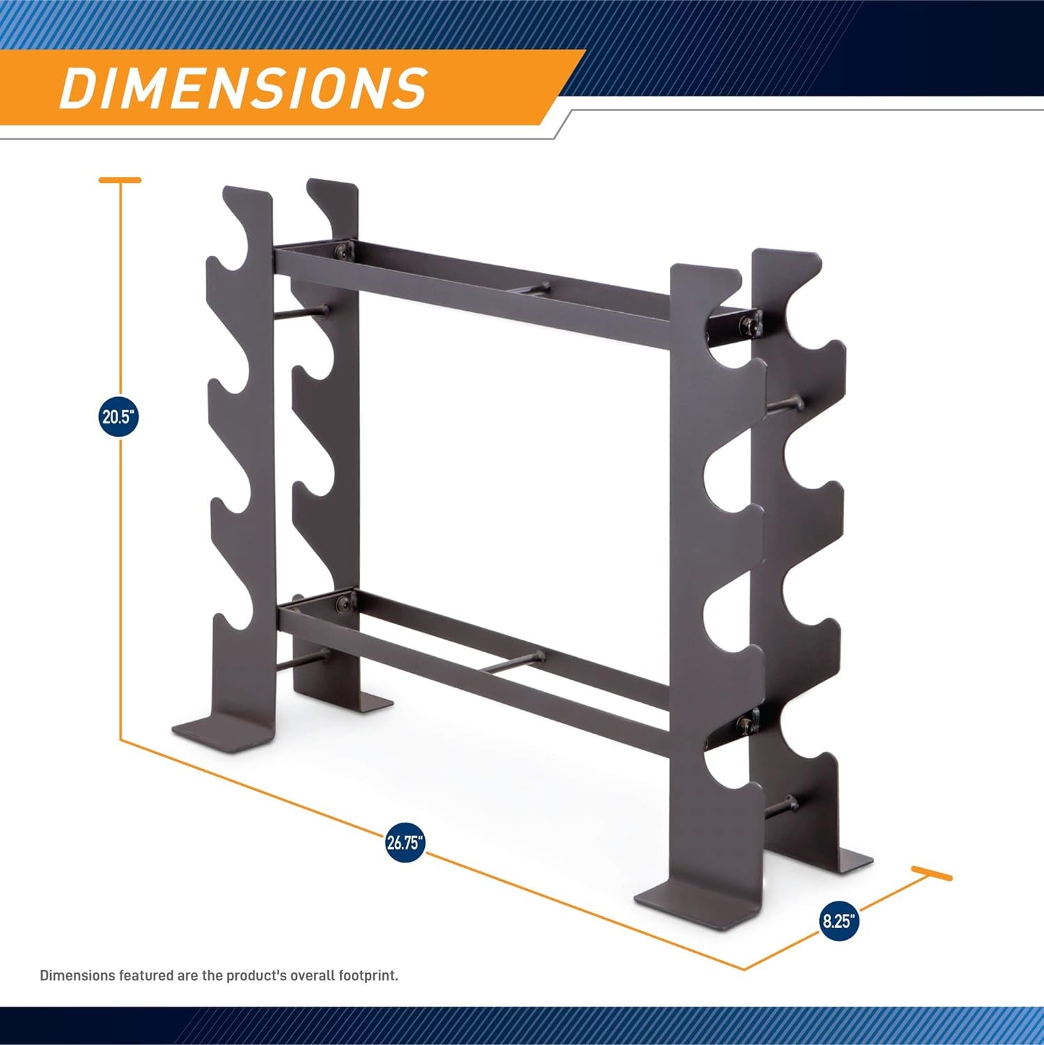 Weight Storage Organizer Racks for Dumbbells, Kettlebells, Weight Plates