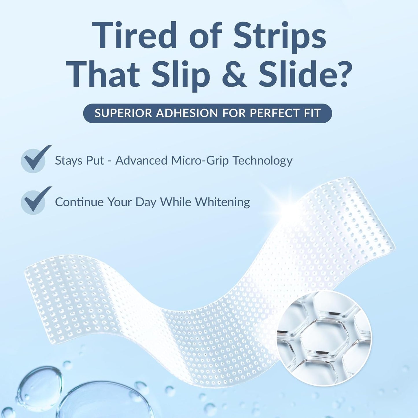 DRDENT Professional Teeth Whitening Strips - Pack of 44 Strip - 22 Treatments Kit - Safe for Enamel - Non Sensitive Teeth Whitening - Whitening without Any Harm + Mouth Opener Included