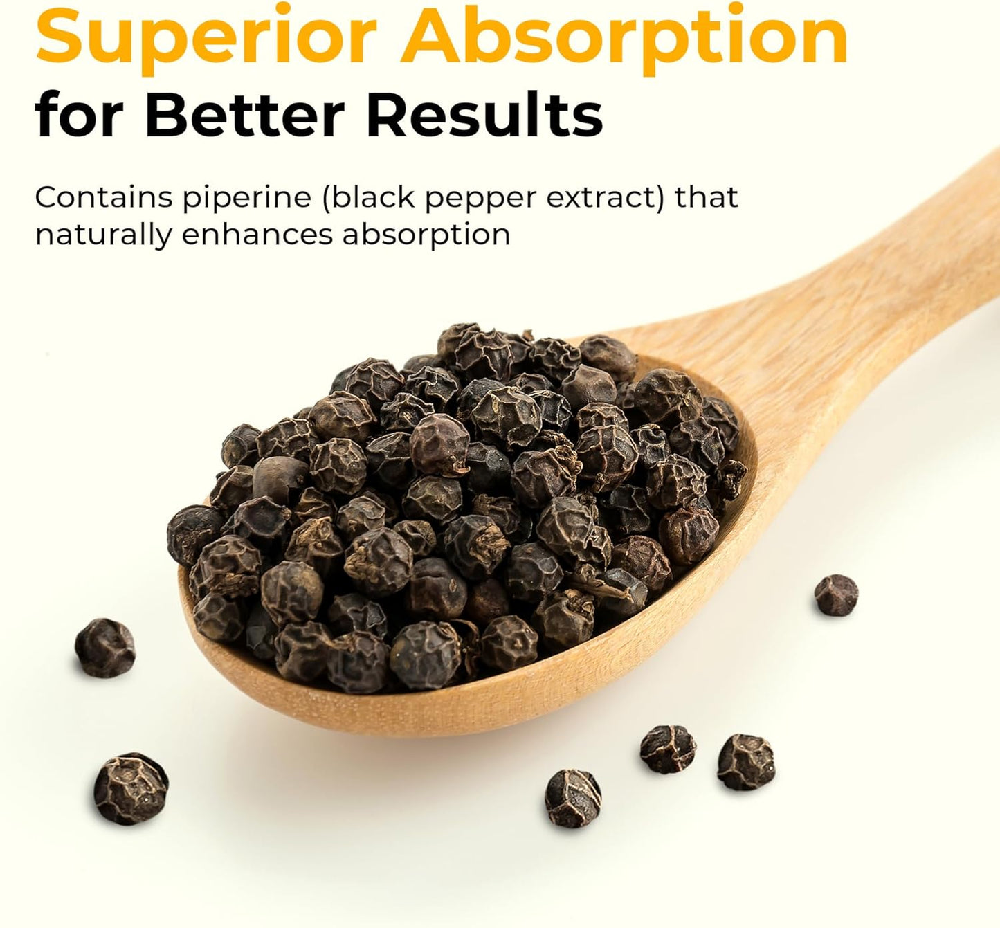 Turmeric Curcumin with Black Pepper Extract (Piperine) - 120 Veggie Tumeric Caps