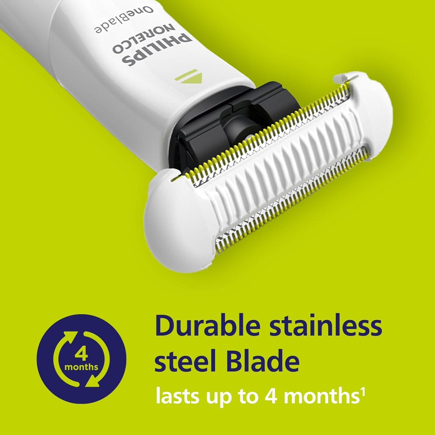 Oneblade Skin Protect Replacement Blade, for Oneblade Electric Shaver and Trimmer, Durable Stainless Steel, Trim and Shave with Extra Skin Protection, 2 Count, QP229/80