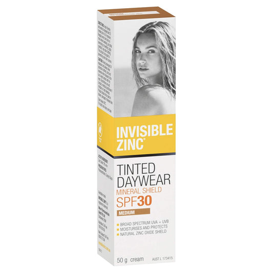Zinc Tinted Daywear (Medium) SPF 30+ UVA-UVB 50G