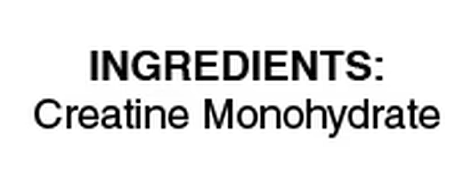 Creatine Monohydrate