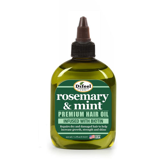 Rosemary and Mint Premium Hair Oil with Biotin 7.1 Oz. - Natural Rosemary Oil for Hair Growth & Biotin