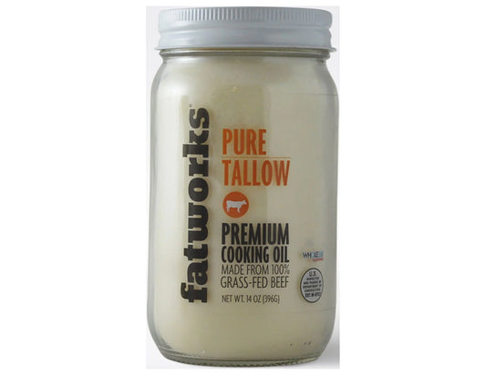 Beef Tallow, Cooking Oil, 14 Oz