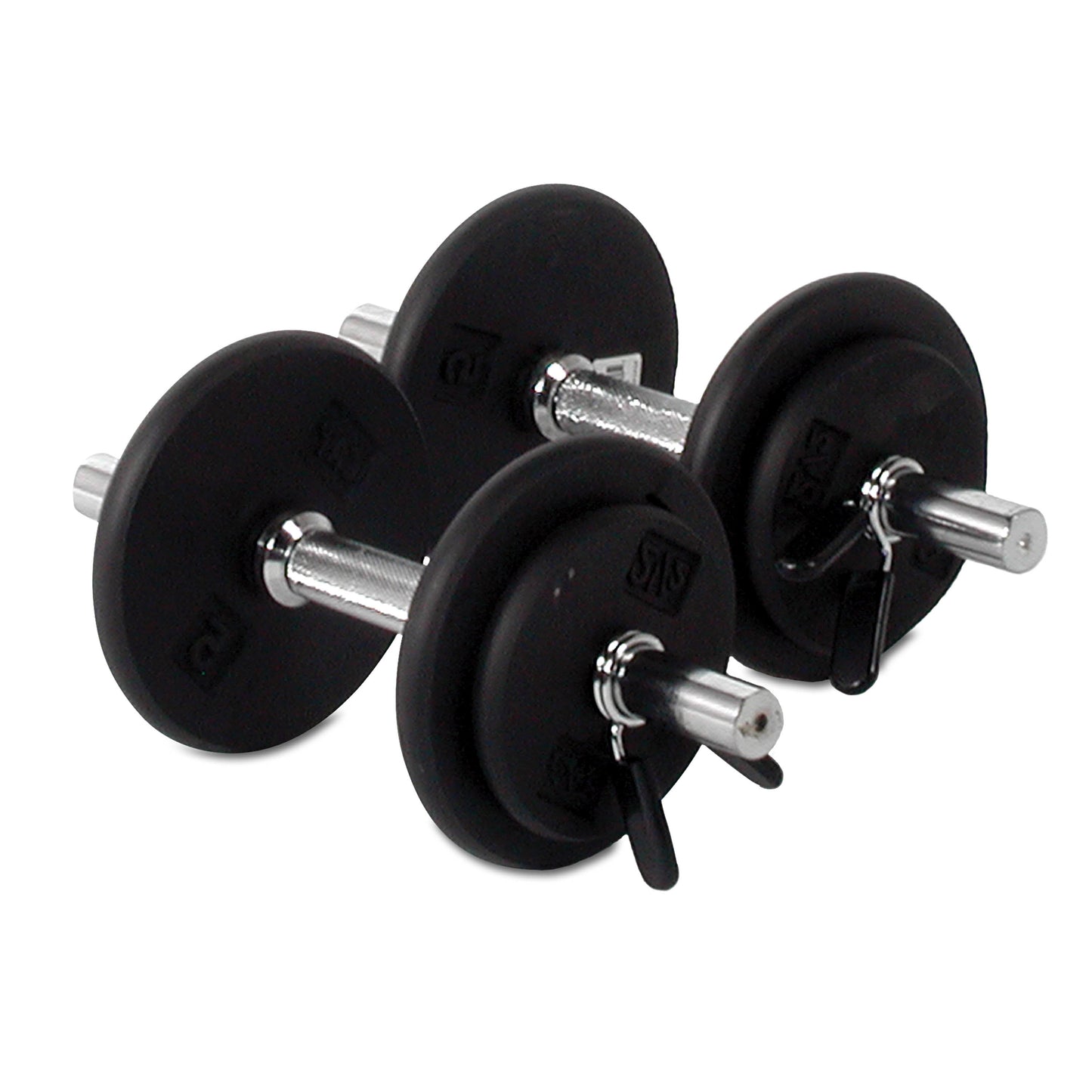 Standard Chrome Spring Clip Collars (Fits 1In Bars)