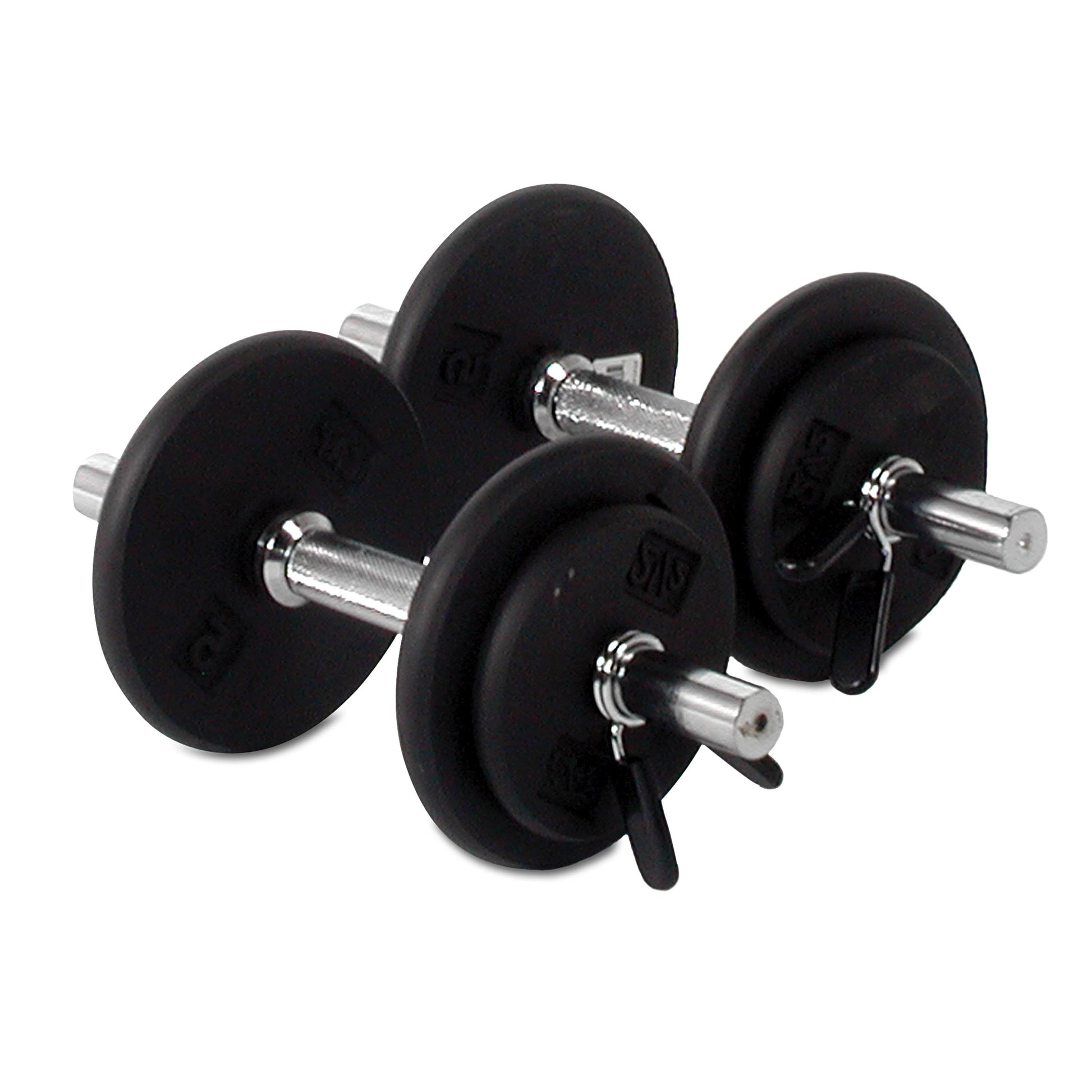 Standard Chrome Spring Clip Collars (Fits 1In Bars)