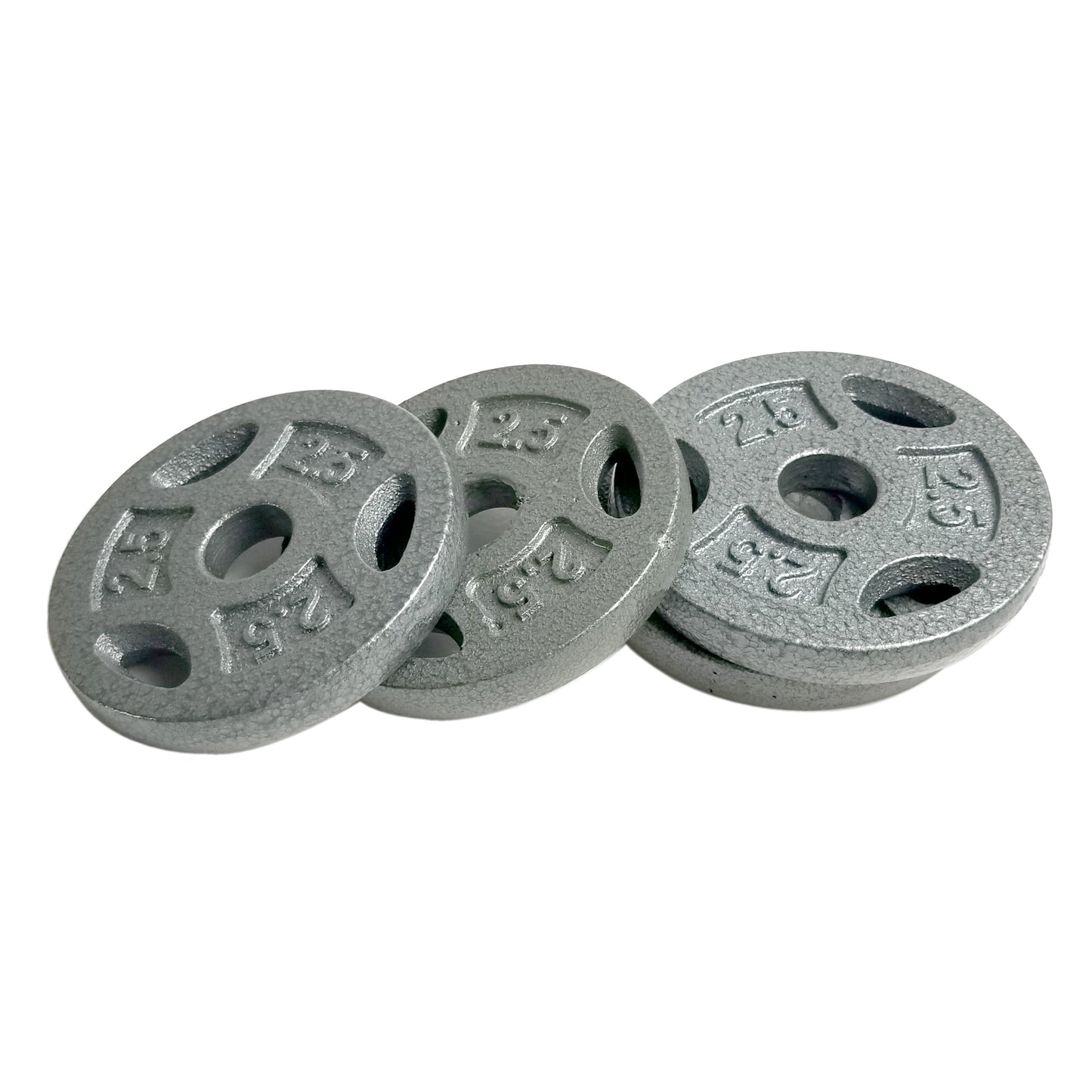 Barbell, 10 Lb Standard 1" Weight Plate Set, (2.5 Lb X 4)