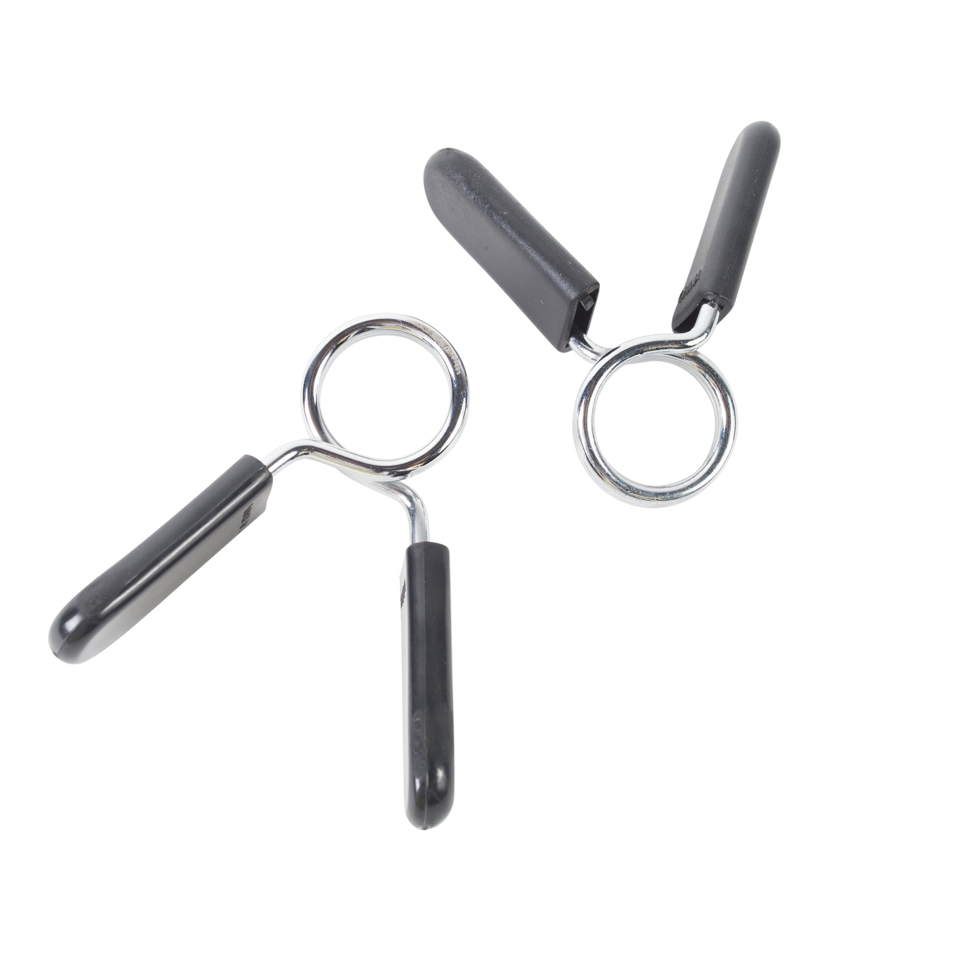 Barbell Olympic 2" Chrome Spring Collars, Pair