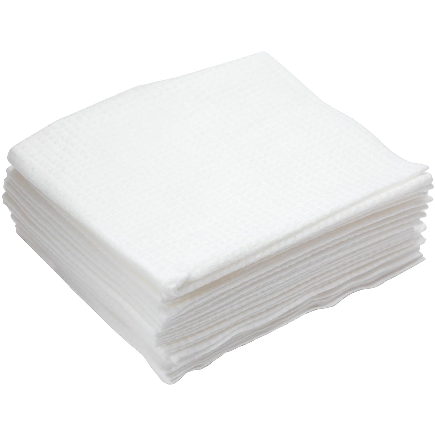 Forpro Premium Pure & Simple XL Facial Towels, Disposable Makeup Remover Dry Wipes, Ultra Soft Lint-Free Biodegradable Face Towels, 100% Vegan & Cruelty-Free, 50-Count