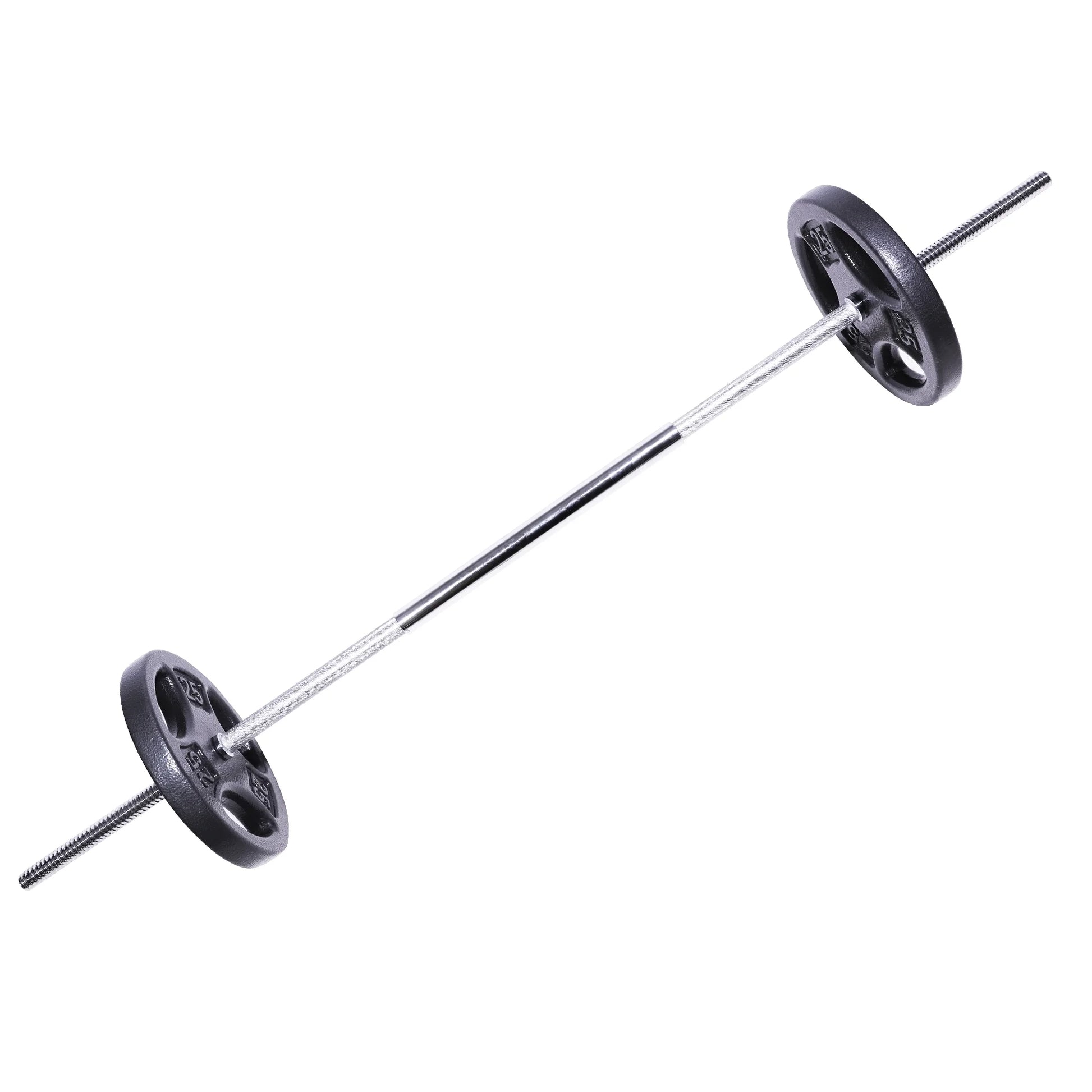 (3 Pack)  50LB Cast Iron Standard Weight Plate Set, 2X25Lb,1-Inch Holes Fit Standard Sized Bar