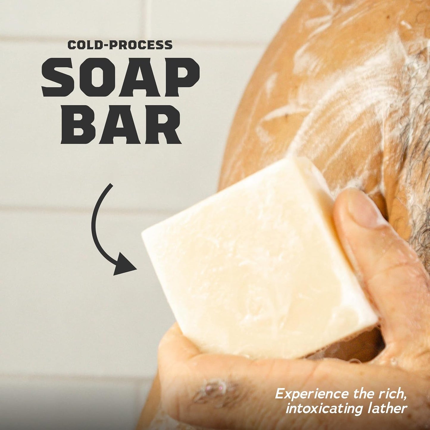 Natural Bar Soap for Men - Cold Process Soap with No Harsh Chemicals - Pine Tar, Cedar Citrus & Bay Rum (5 Oz, 3-Pack)