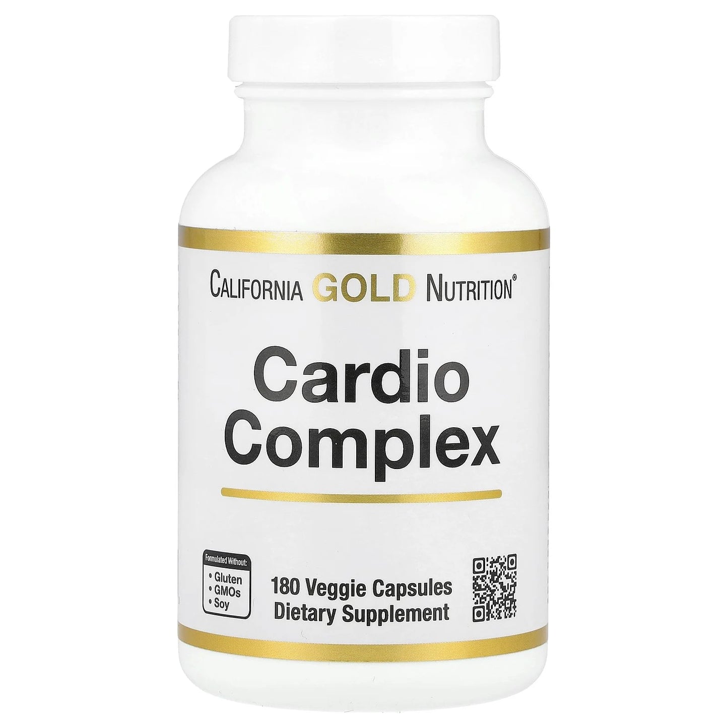 Cardio Complex with Cardioamino Blend, Cardiophyto Blend and Coenzyme Q10, 180 Veggie Capsules